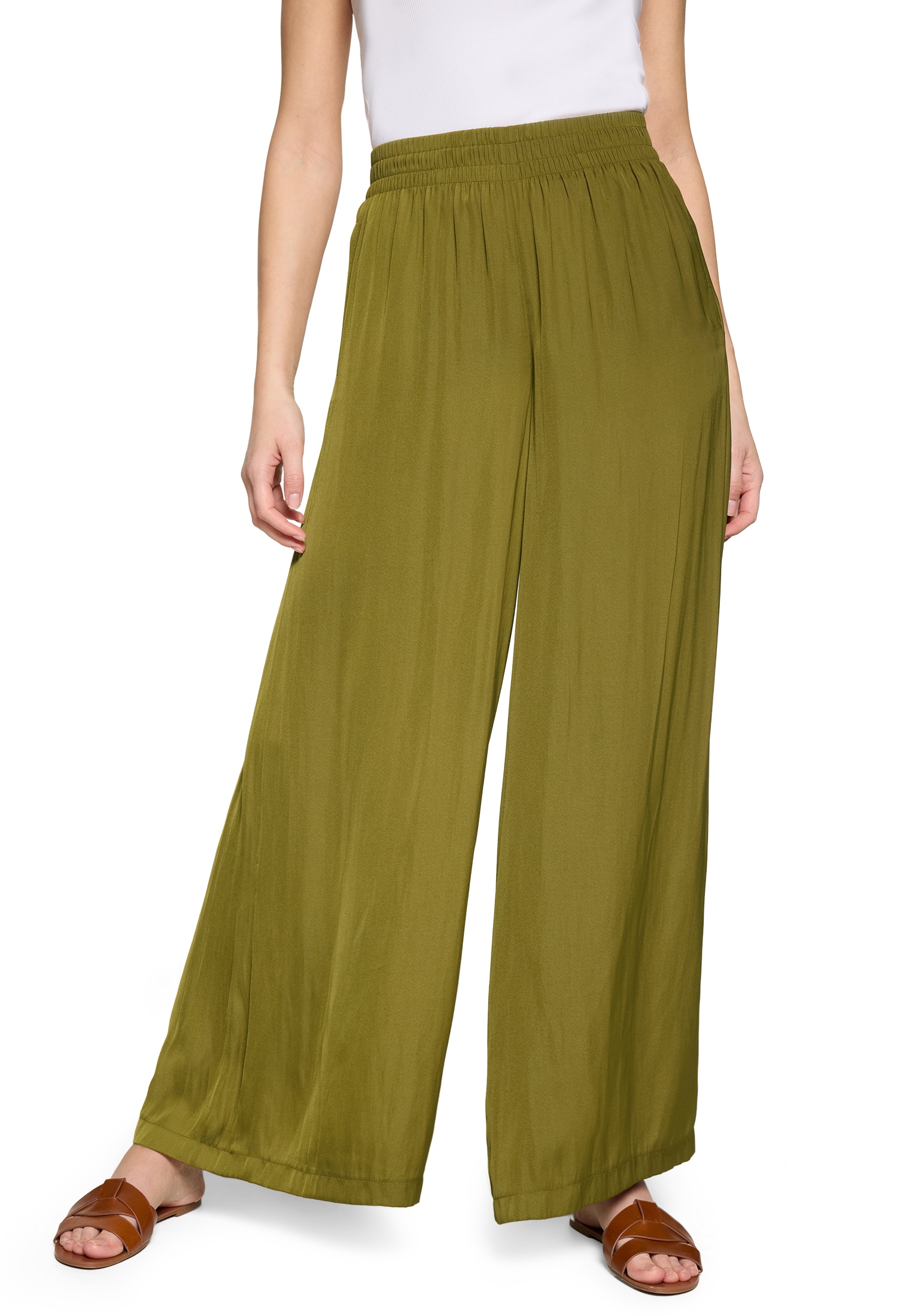 Zero Stoffhose »Damen weit«  Material