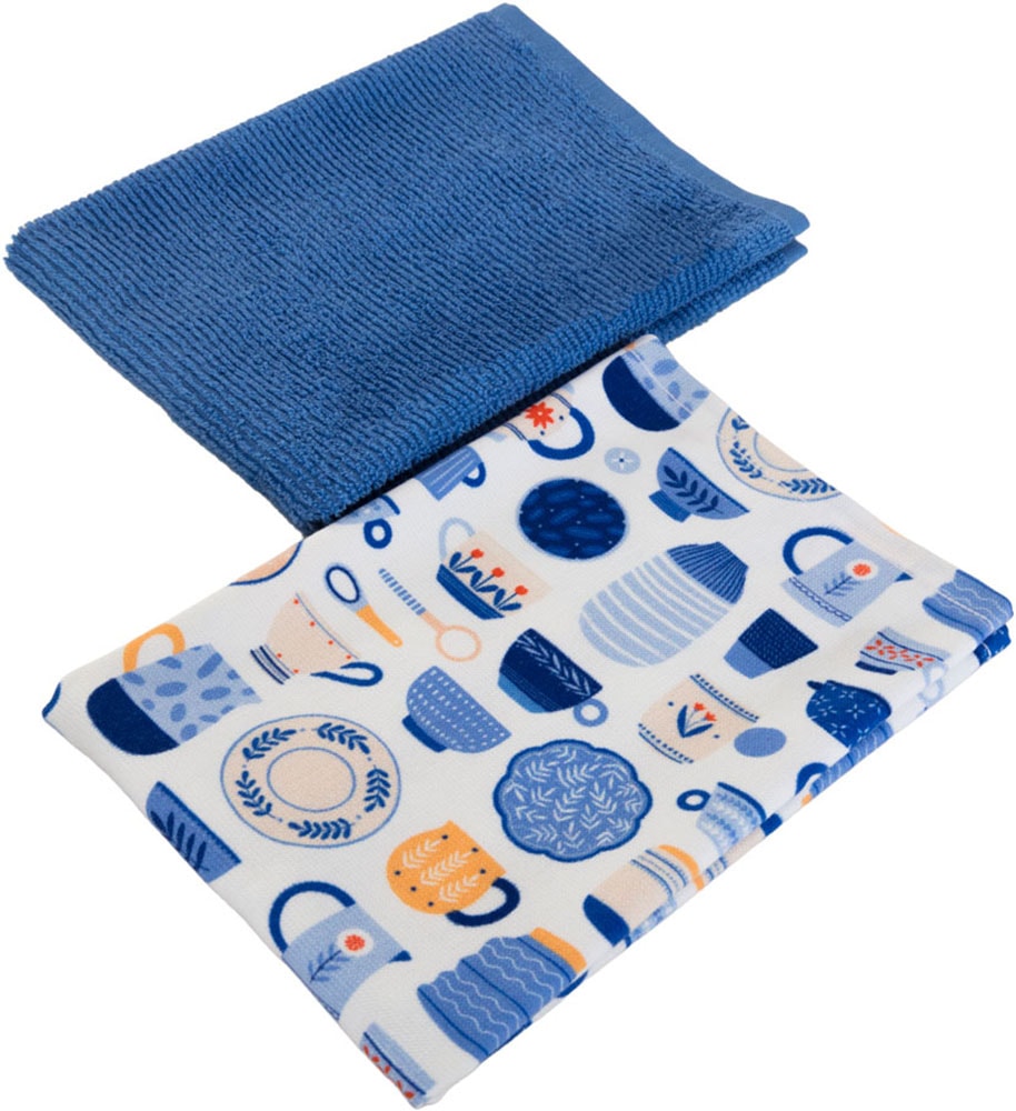 Egeria Geschirrtuch "TEAPOT" 2x 40x60 cm günstig online kaufen