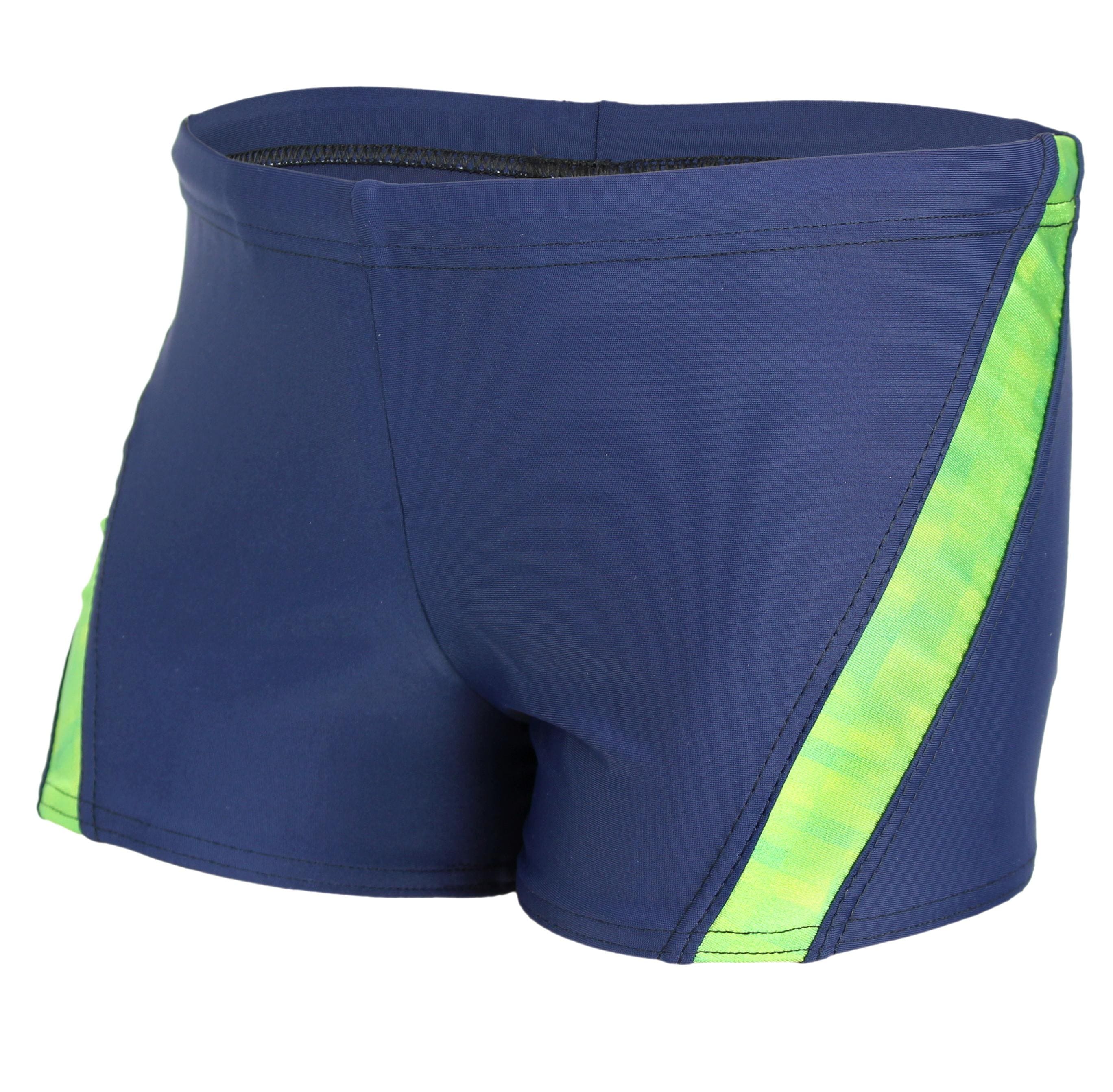 AQUARTI Badehose "Badehose Jungen Schwimmhose Kontrastfarbige Einsätze"