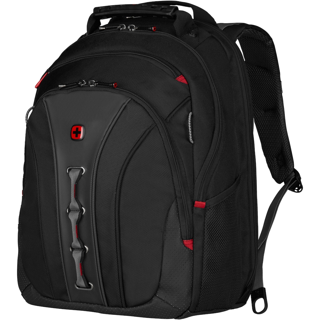 Wenger Laptoprucksack »Legacy, schwarz/grau«