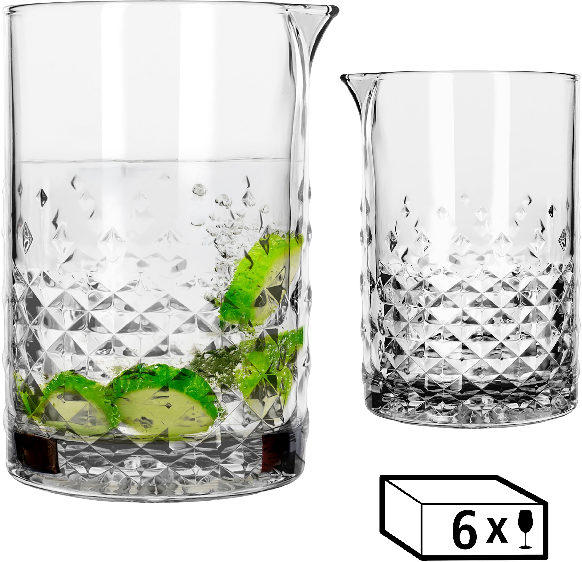 LIBBEY Gläser-Set "Libbey, Rührglas, 6er Set -OCULAR-" Fassungsvermögen von günstig online kaufen