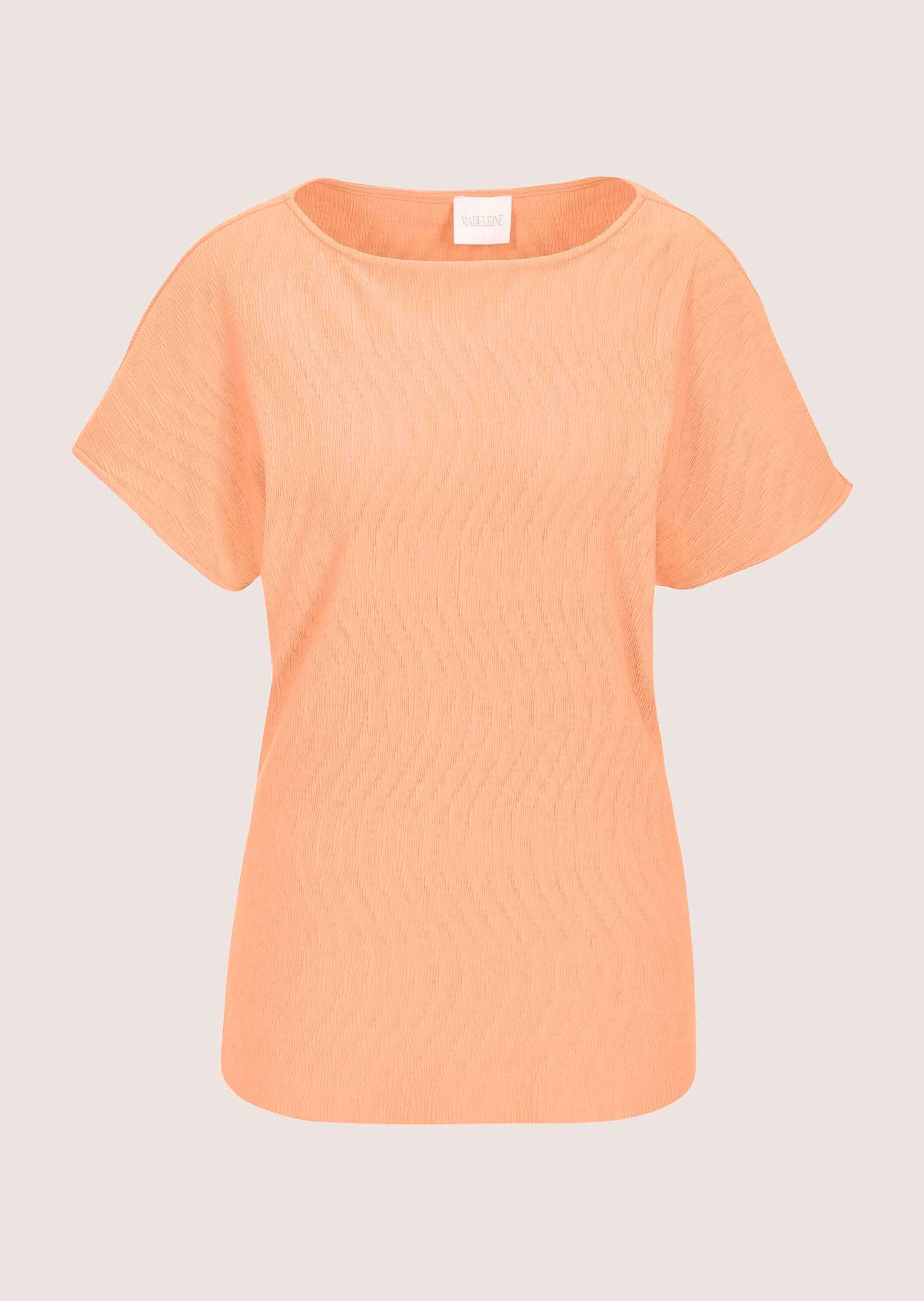 MADELEINE Kurzarmshirt "Shirt Elegantes Sommershirt mit U-Boot-Ausschnitt" günstig online kaufen