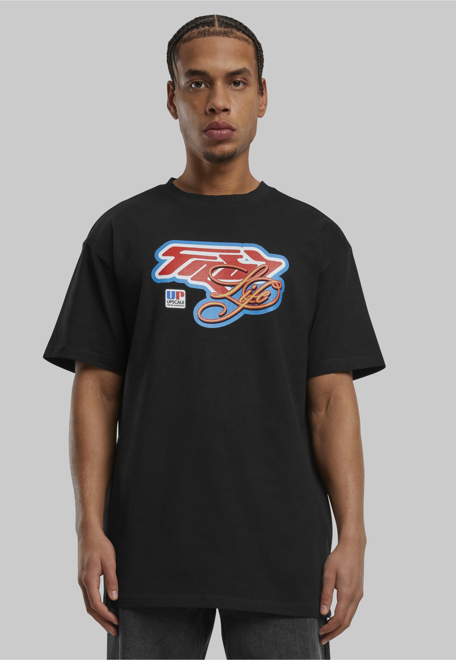 Upscale by Mister Tee T-Shirt »Upscale by Mister Tee Herren Fast Life Heavy Oversize Tee« 1 Stk.