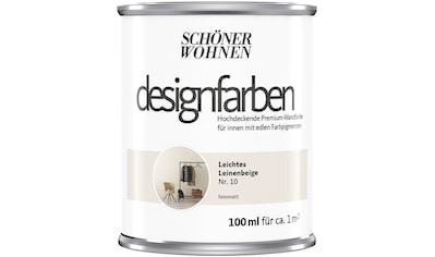 SCHÖNER WOHNEN FARBE Wand- und Deckenfarbe »designfarben«