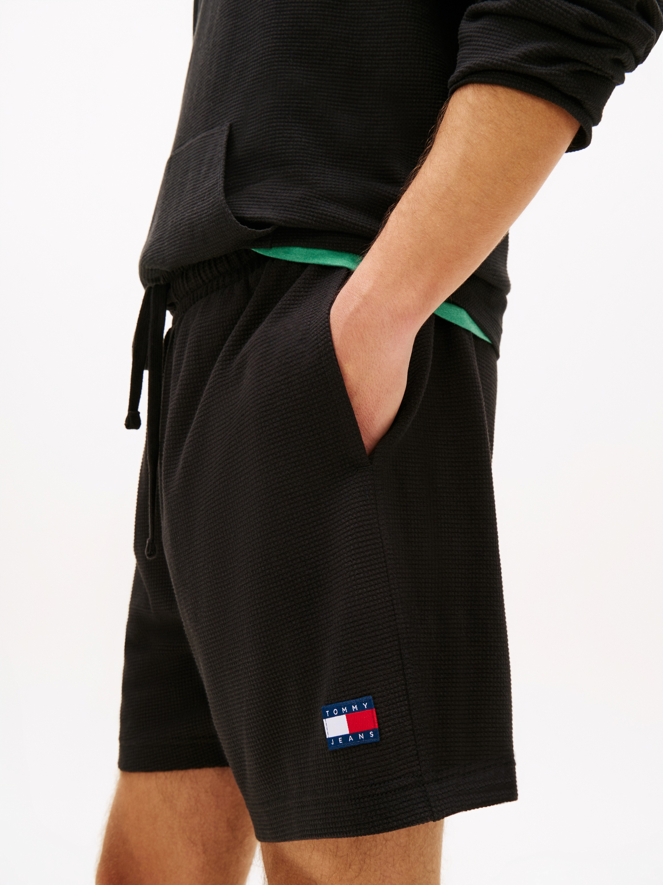 Tommy Jeans Shorts "TJM WAFFLE BEACH" Regular fit mit elastischem Bund günstig online kaufen