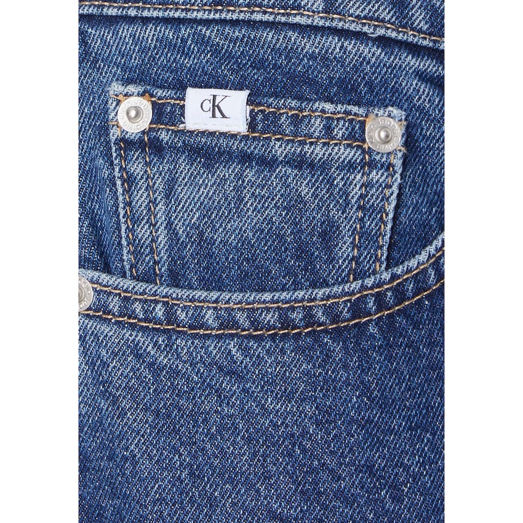 Calvin Klein Jeans Mom-Jeans, mit 4-Knopf-Form-Verschluss