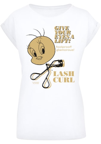 F4NT4STIC Kurzarmshirt »Damen Tweety Lash Curls ...