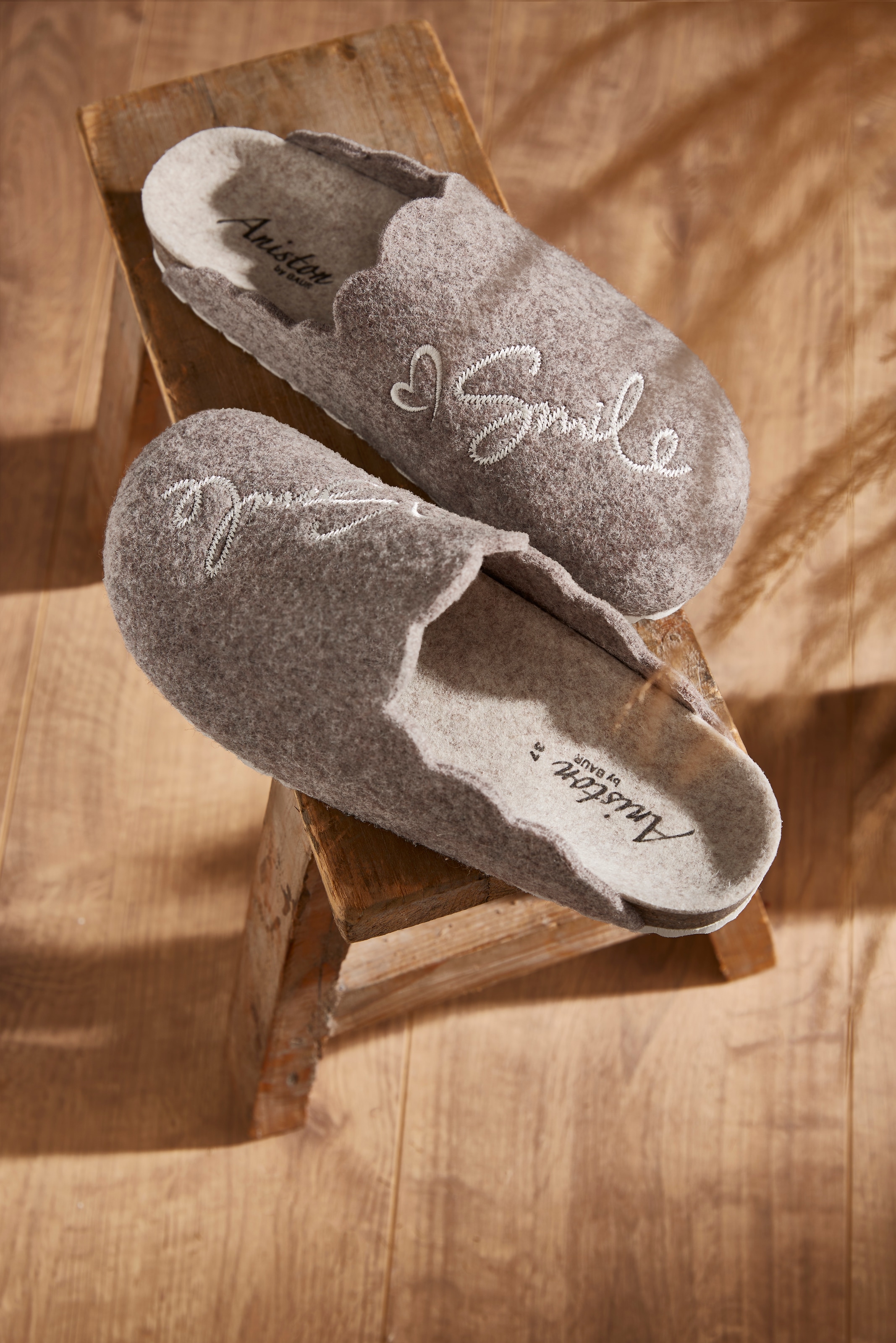 Aniston SHOES Clog »Smile«, Clog, Hausschuh, Homeslipper - NEUE KOLLEKTION