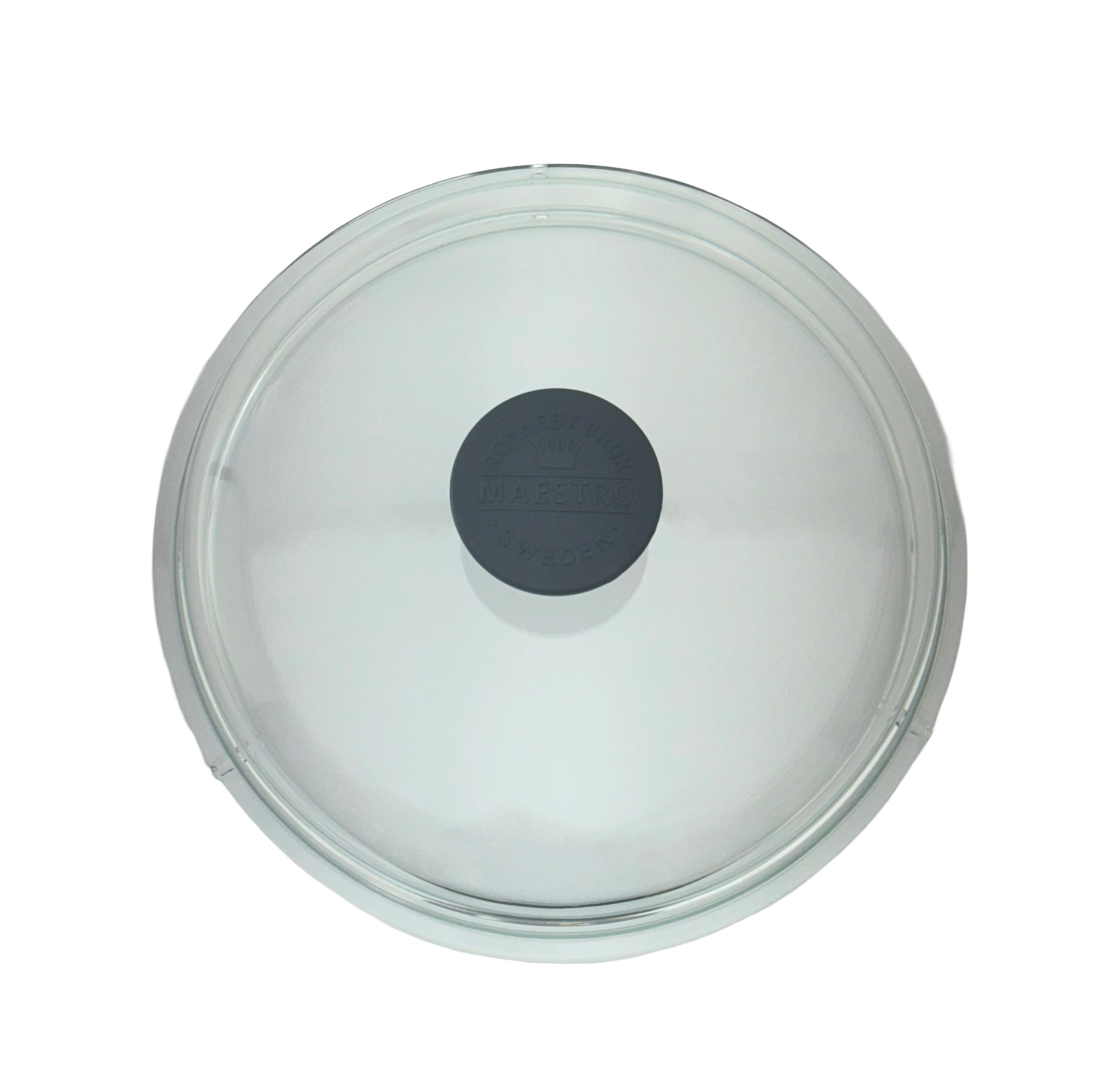 Ronneby Bruk Pfannendeckel »Maestro Glasdeckel für hohe Pfannen, rund« Backofengeeigneter Glasdeckel