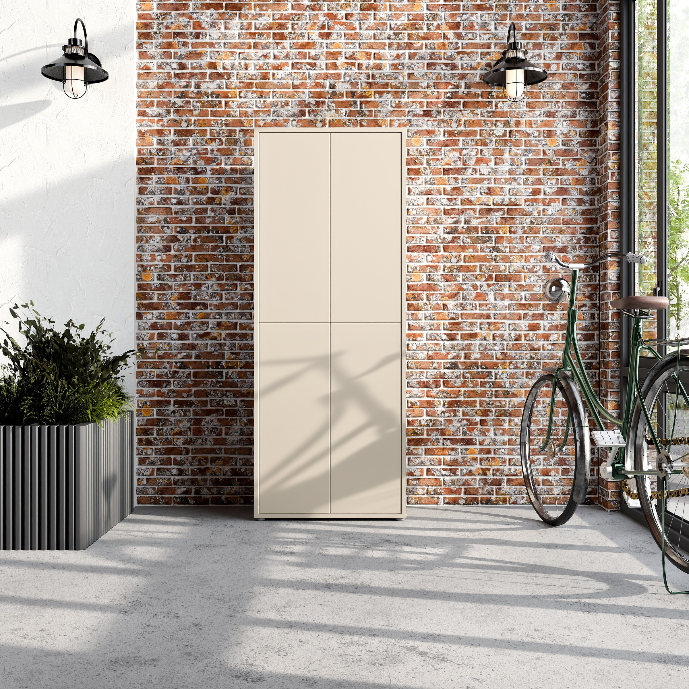FORTE Schuhschrank "Alice Springs", (B/H/T 74,5/191,9/34,9 cm), Stauraumsch günstig online kaufen