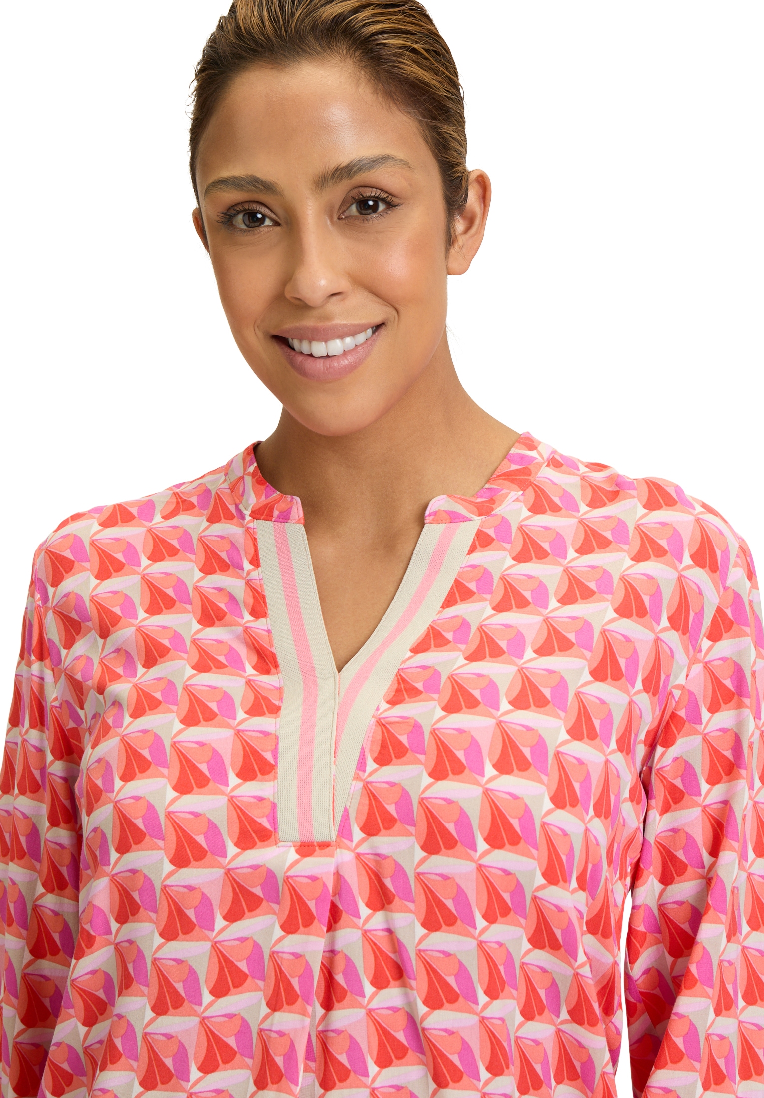 Betty Barclay Schlupfbluse »Betty Barclay Damen Schlupfbluse mit Stehkragen«