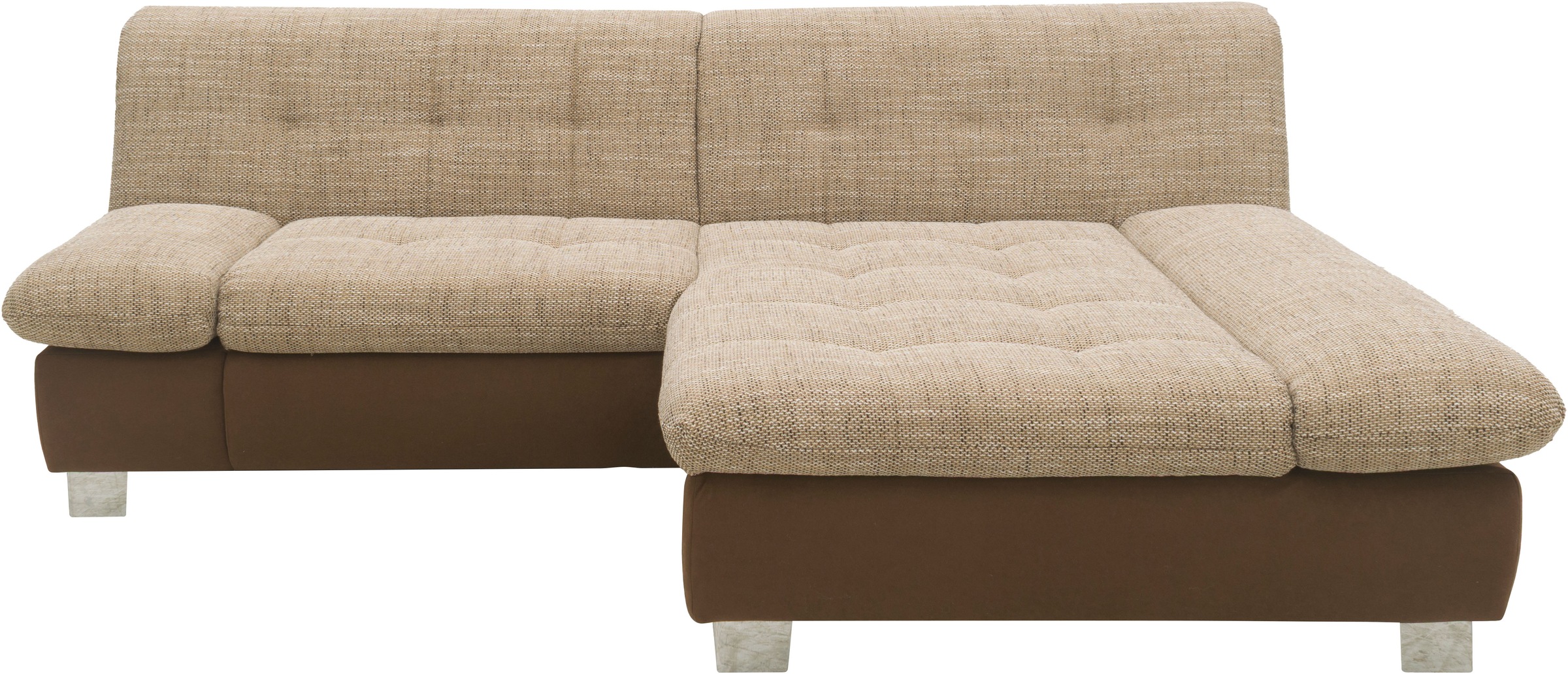 DOMO collection Ecksofa "100031 kompakte Stellmaße, komfortabel und bequem, günstig online kaufen