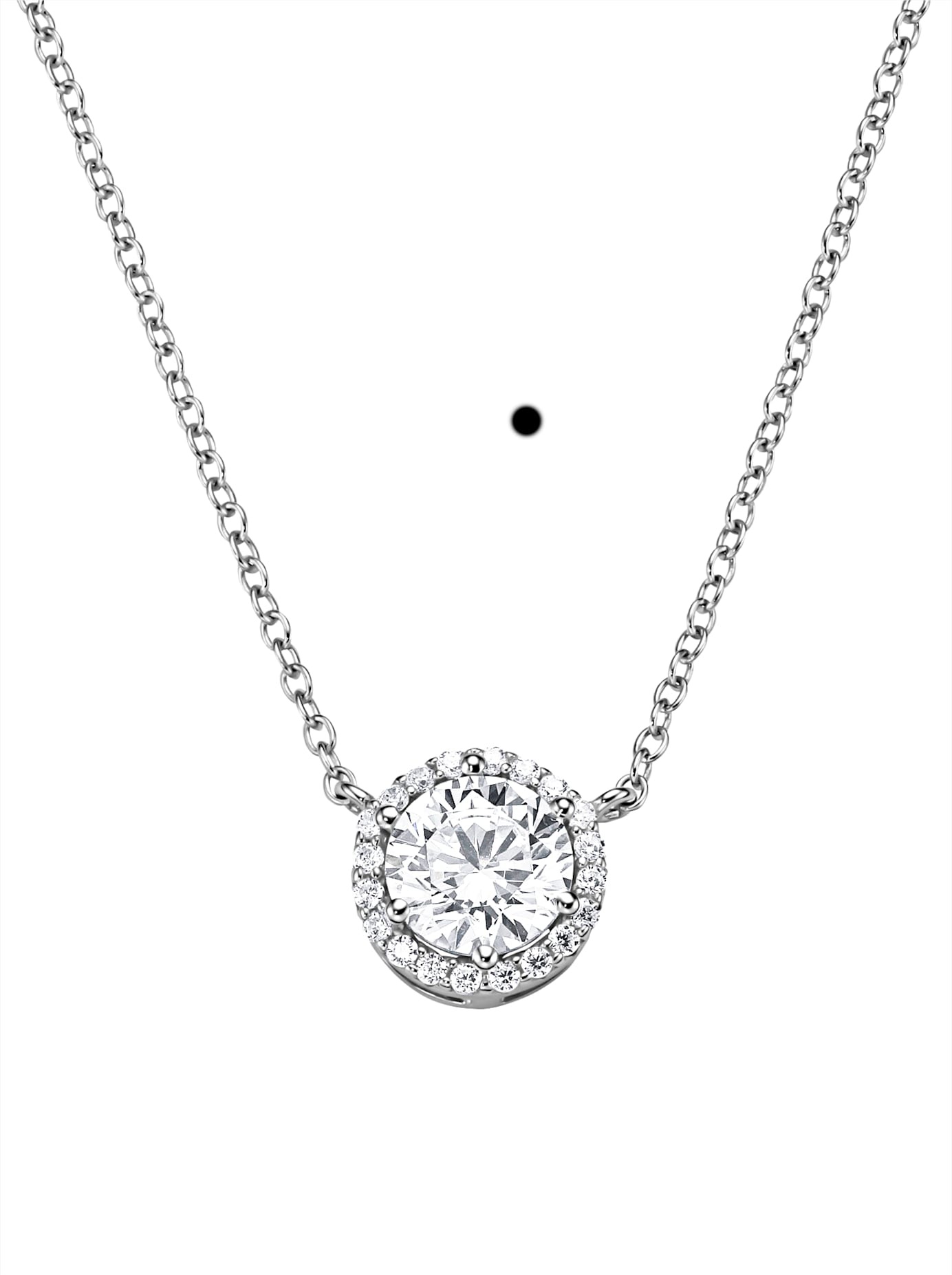 Kettenanhänger LADY, silber (silber 925), Schmuckanhänger, Damen, Silber 925 (Sterlingsilber), Kettenanhänger 5