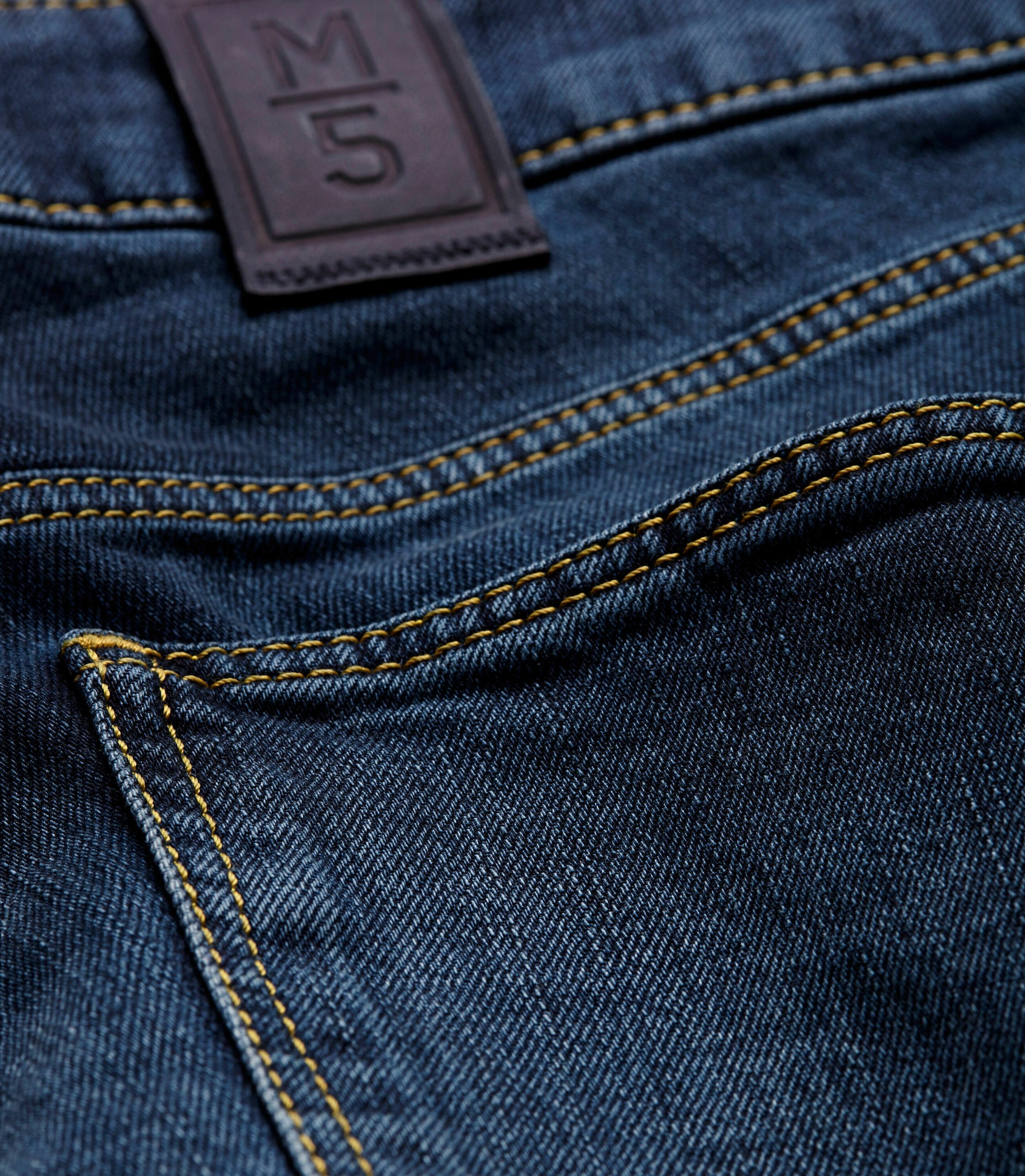 MEYER 5-Pocket-Jeans »M5 Slim«, mit Rundbundverarbeitung