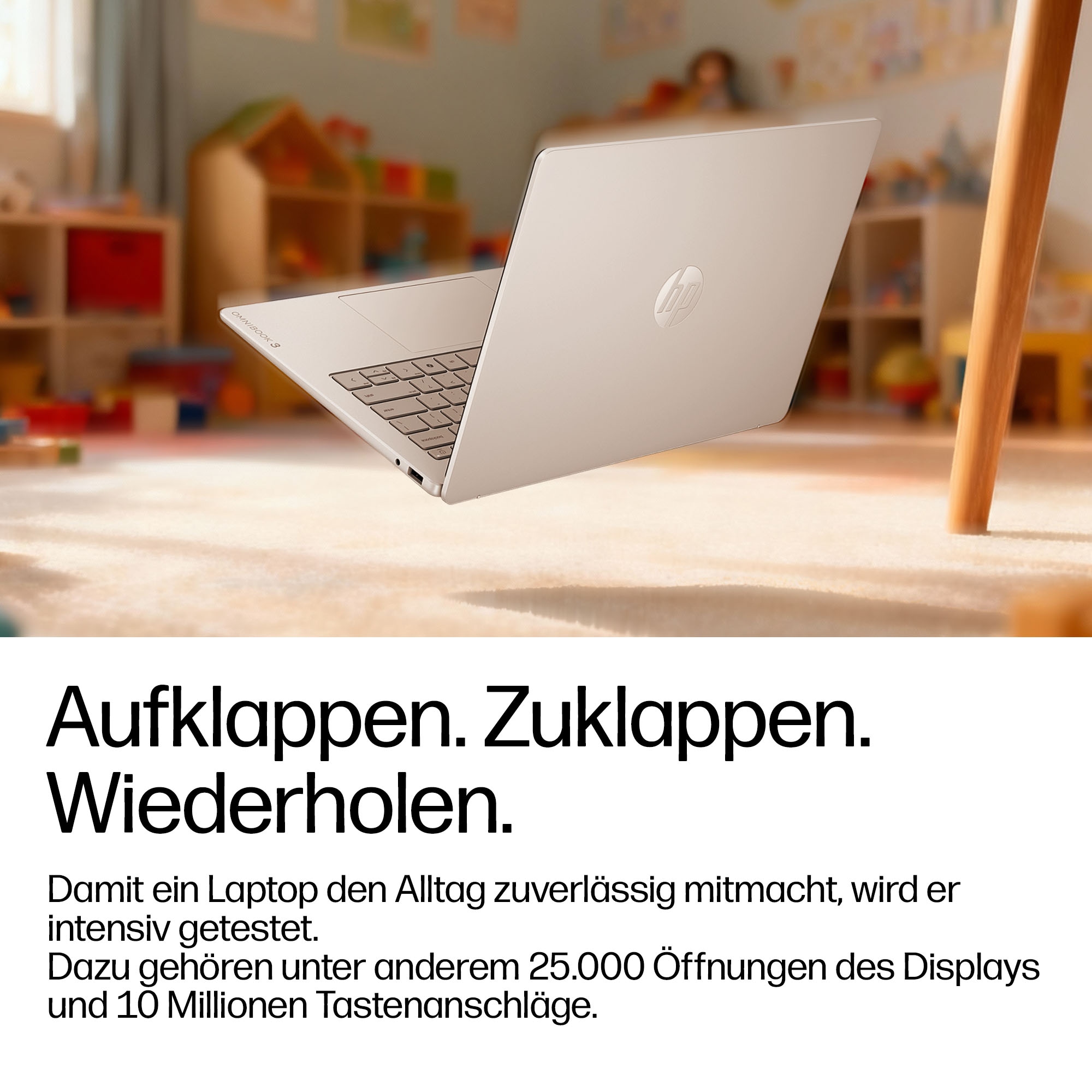 HP Notebook »OmniBook 3 17-dg0055ngx« 43,9 cm / 17,3 ″ Intel Ultra 5 Intel Graphics 512 GB SSD
