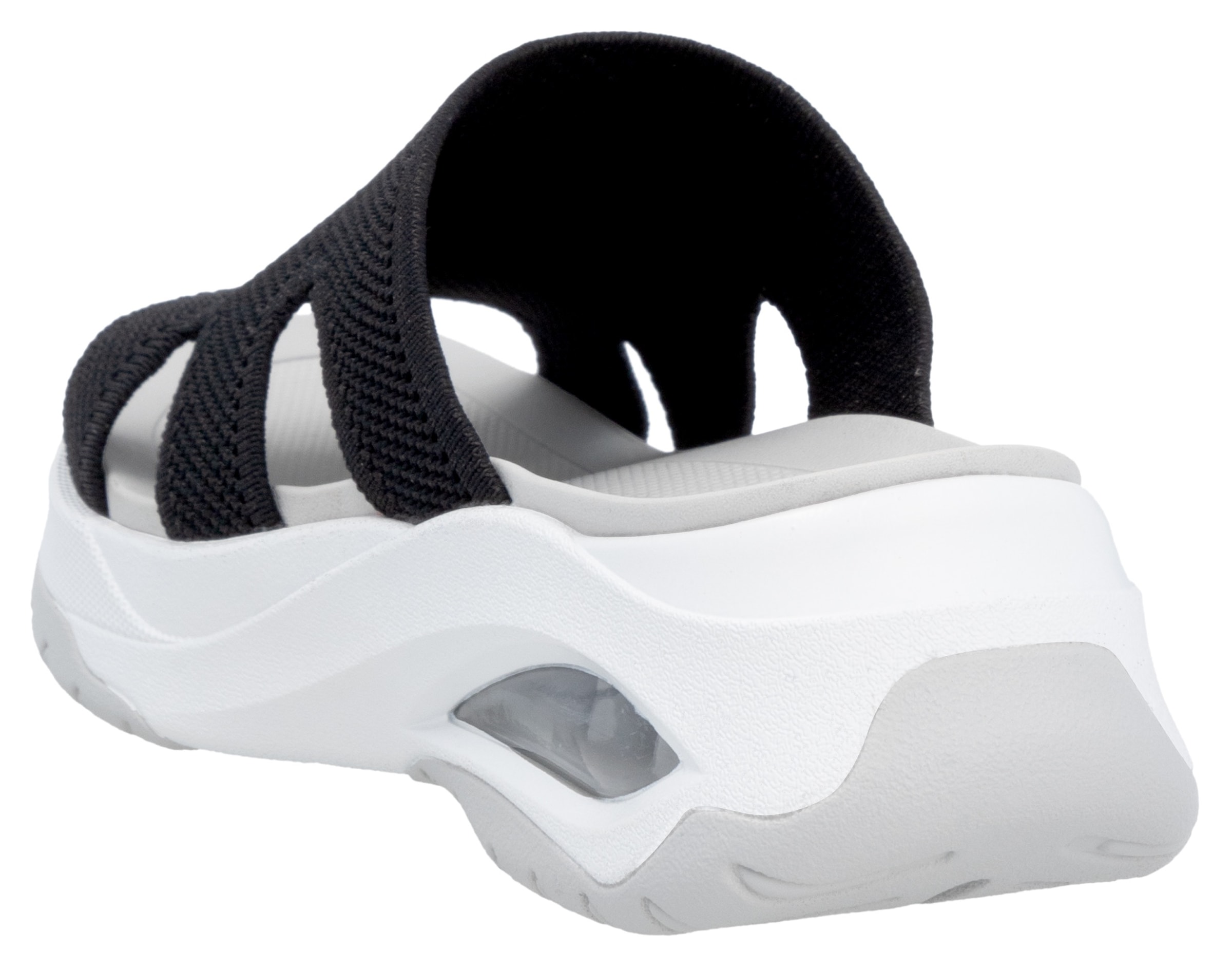 RIEKER Sport Pantolette »vegan«, Sommerschuh, Hausschuh, Keilabsatz, in der Maschine waschbar