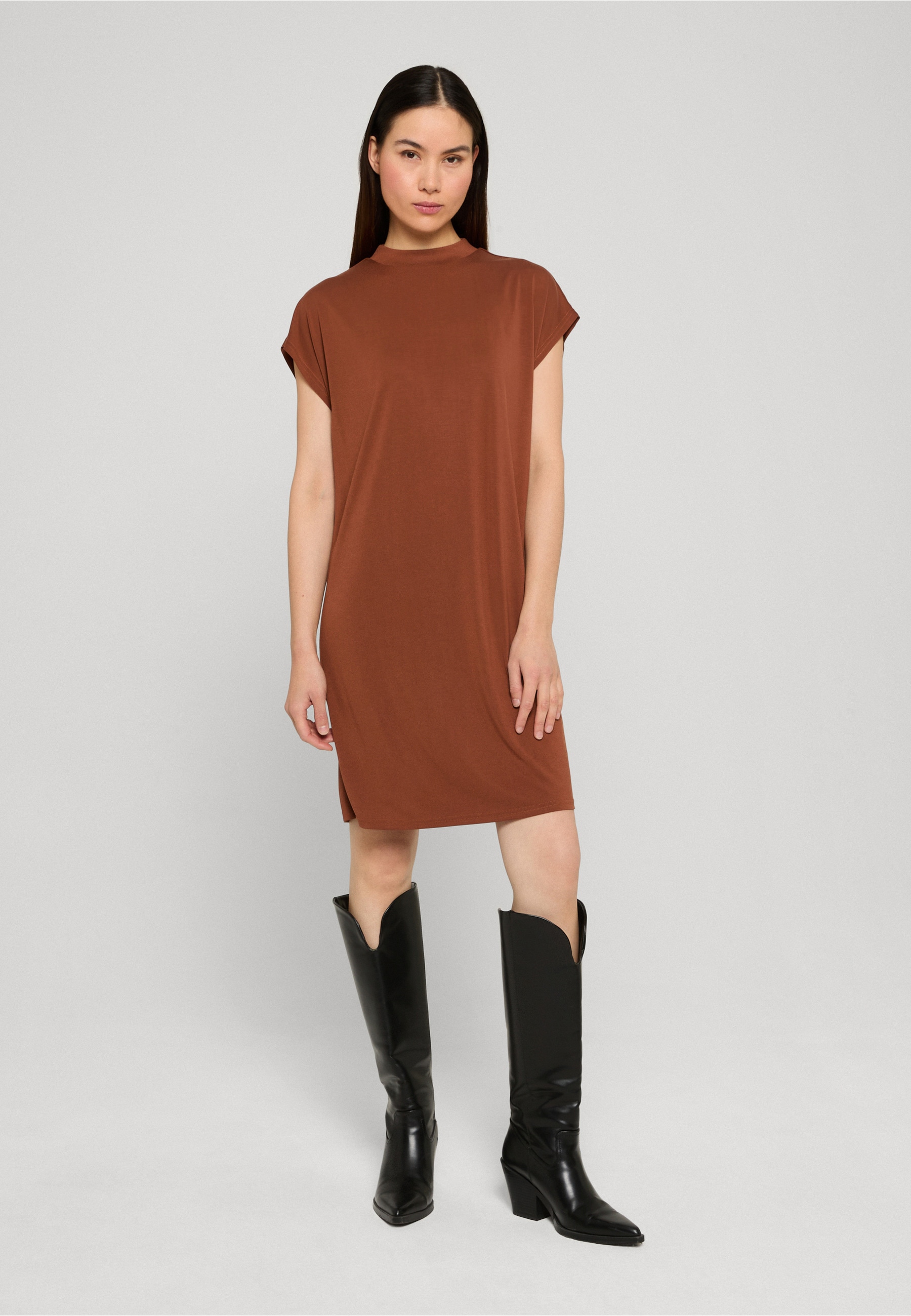 URBAN CLASSICS Shirtkleid »Urban Classics Damen Ladies Modal Dress« 1 tlg.