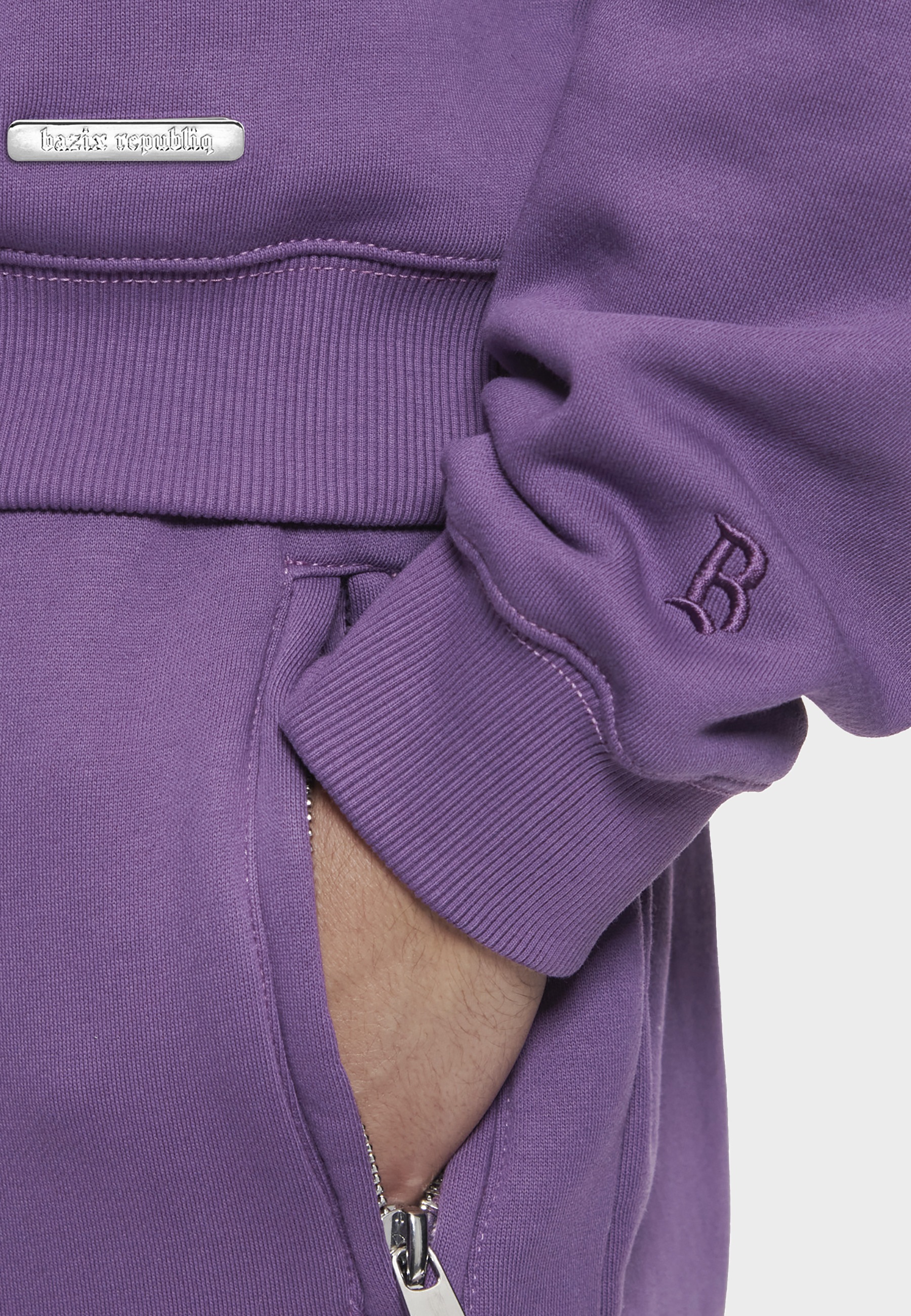 Dropsize Sweater »Dropsize Herren Bazix Republiq Super Heavy Blank Sweater«, 1 Stk.
