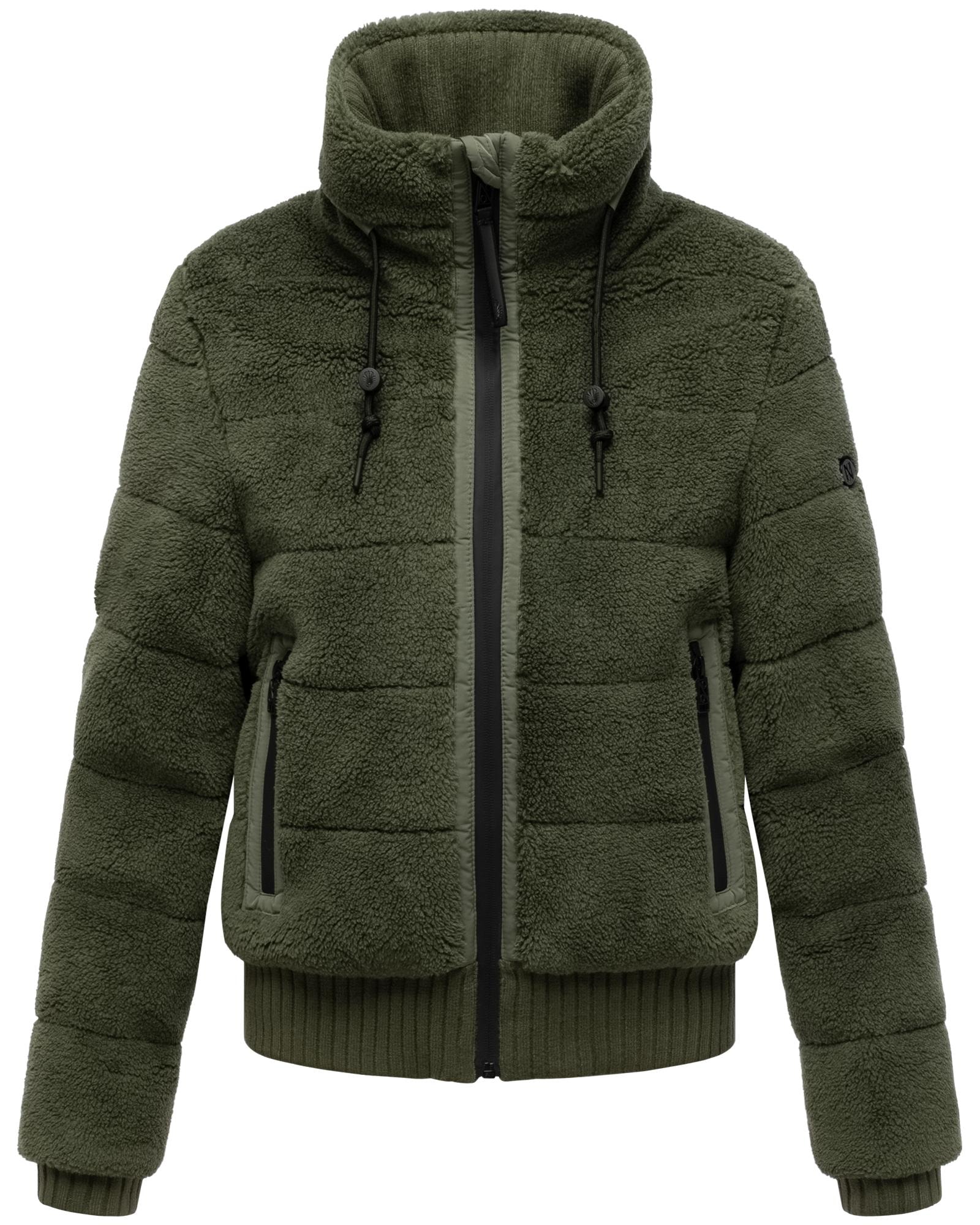 Navahoo Plüschjacke "Schneepuder 14", warme Damen Teddyjacke für den Winter günstig online kaufen