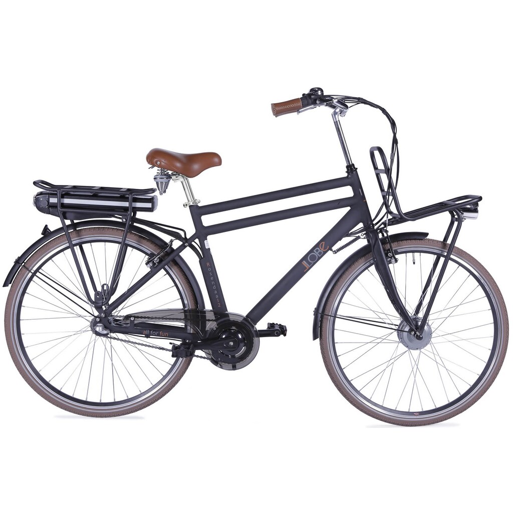 LLobe E-Bike »Rosendaal Gent 130864«, 3 Gang, Frontmotor 250 W