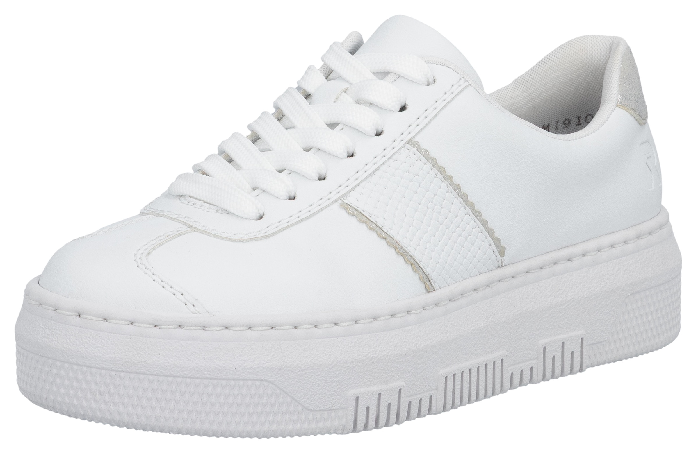 Rieker Plateausneaker, Schnürschuh, Halbschuh, Freizeitschuh mit gepolstert günstig online kaufen