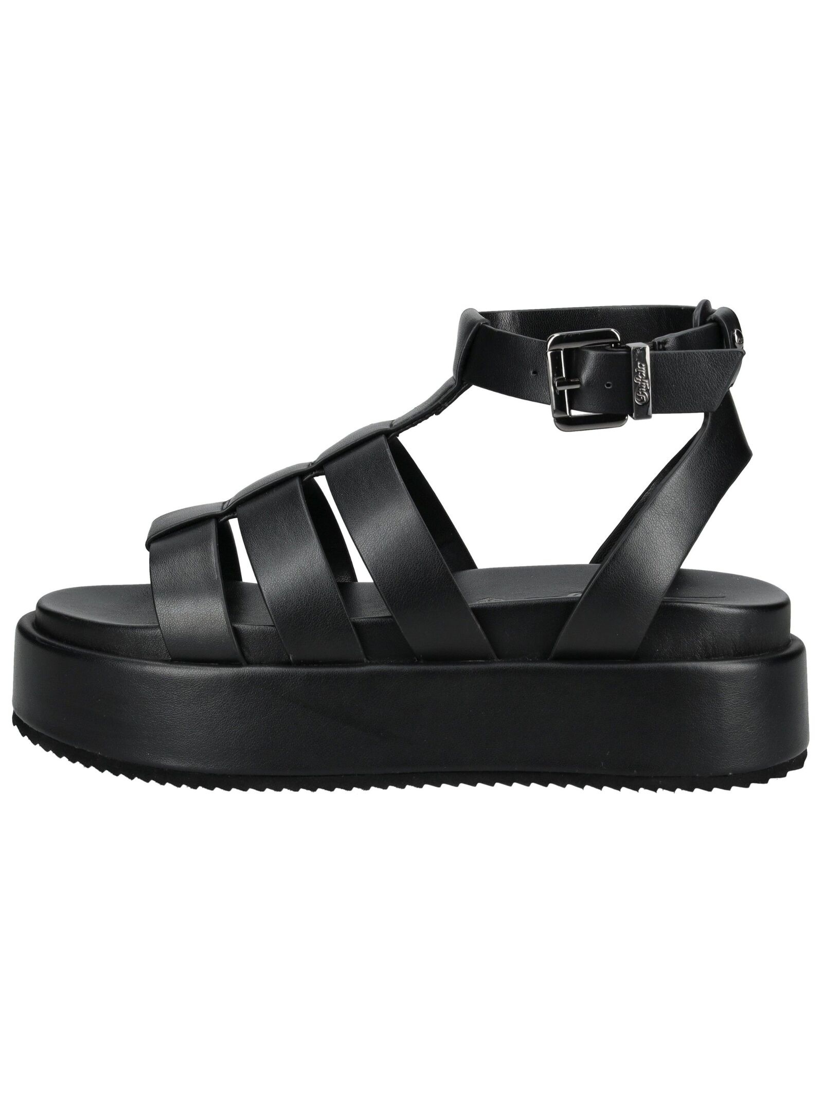 Buffalo Plateausandaletten »Buffalo Sandalen Lederimitat«