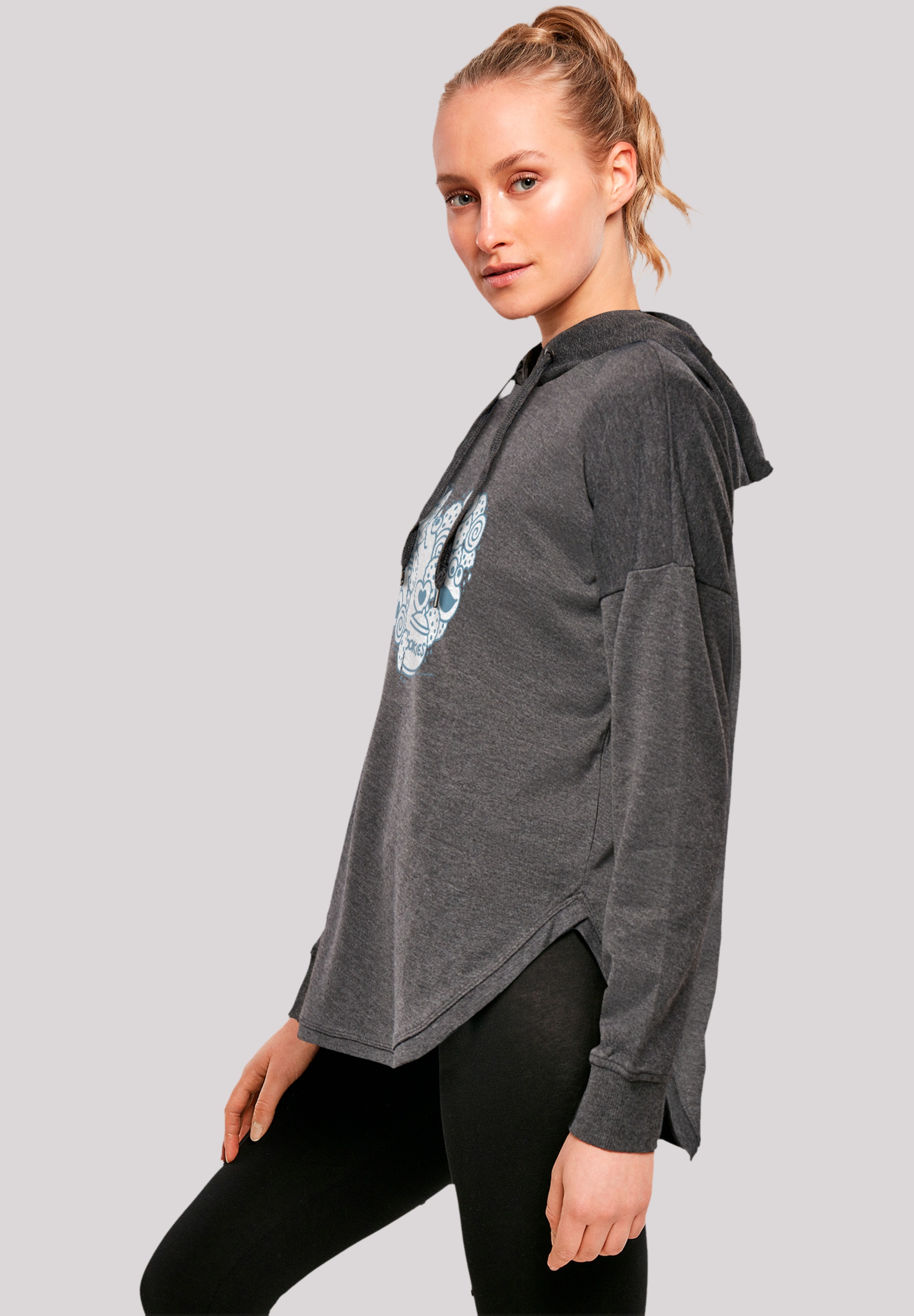 F4NT4STIC Kapuzenpullover »Sesamstraße Cookies from the heart«, Premium Qualität
