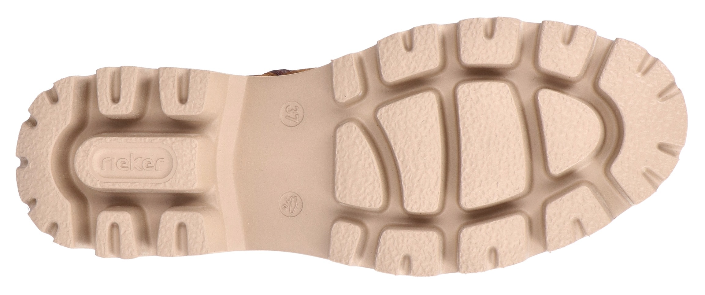 Rieker Winterstiefelette, Schnürboots, Winterboots, Profilsohle, mit Innenreißverschluss