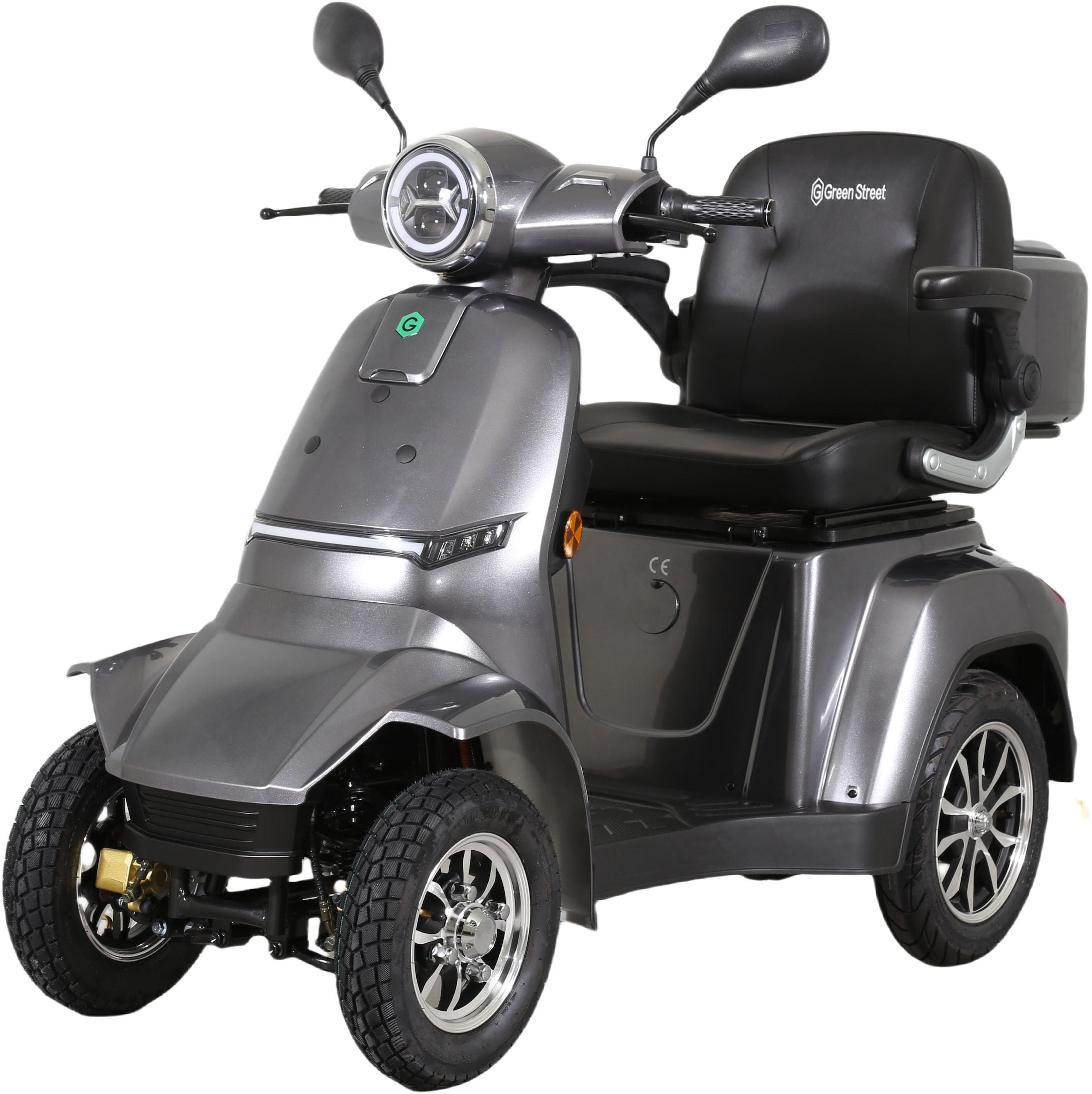 GreenStreet Elektromobil »E-Mover Deluxe«, mit 60V/26Ah Li-Ion-Akku, inkl. Topcase
