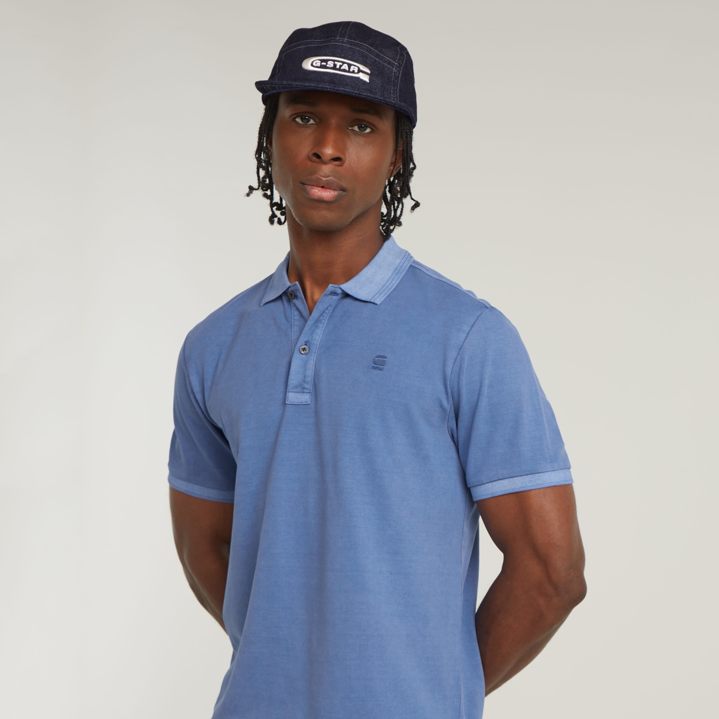 G-STAR Poloshirt "Dunda slim fit", Logoprägung auf der Brust günstig online kaufen