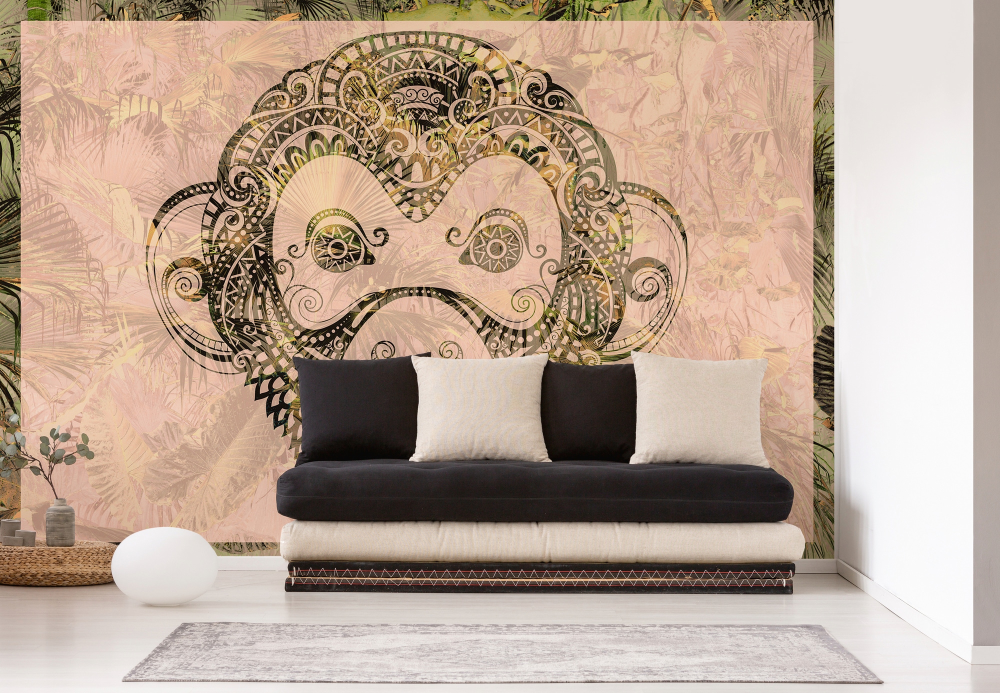 Architects Paper Fototapete »Atelier 47 Monkey Pattern 1« orientalisch glatt Vlies, Wand, Schräge, Decke