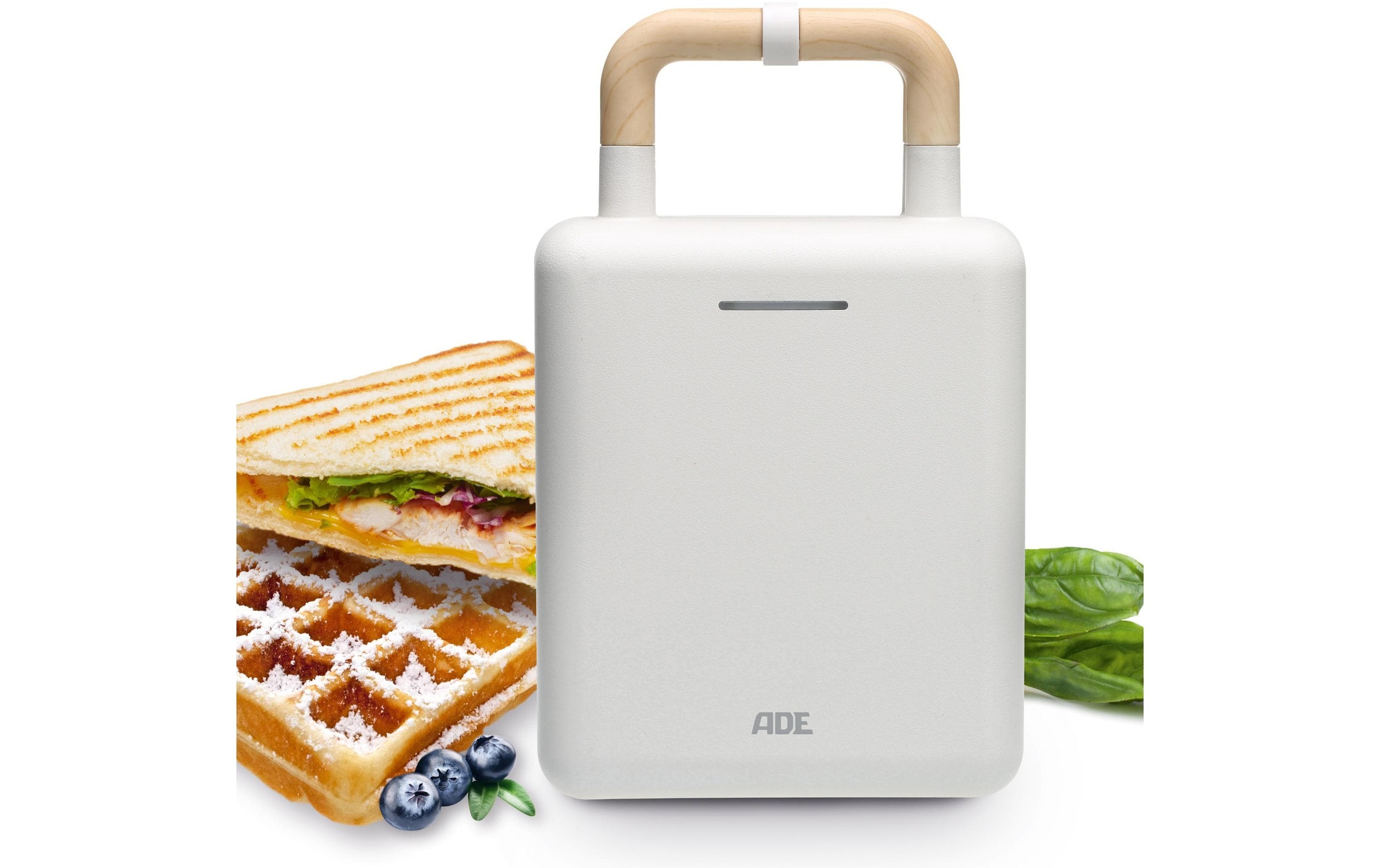ADE Waffeleisen »Weiss« 600 W