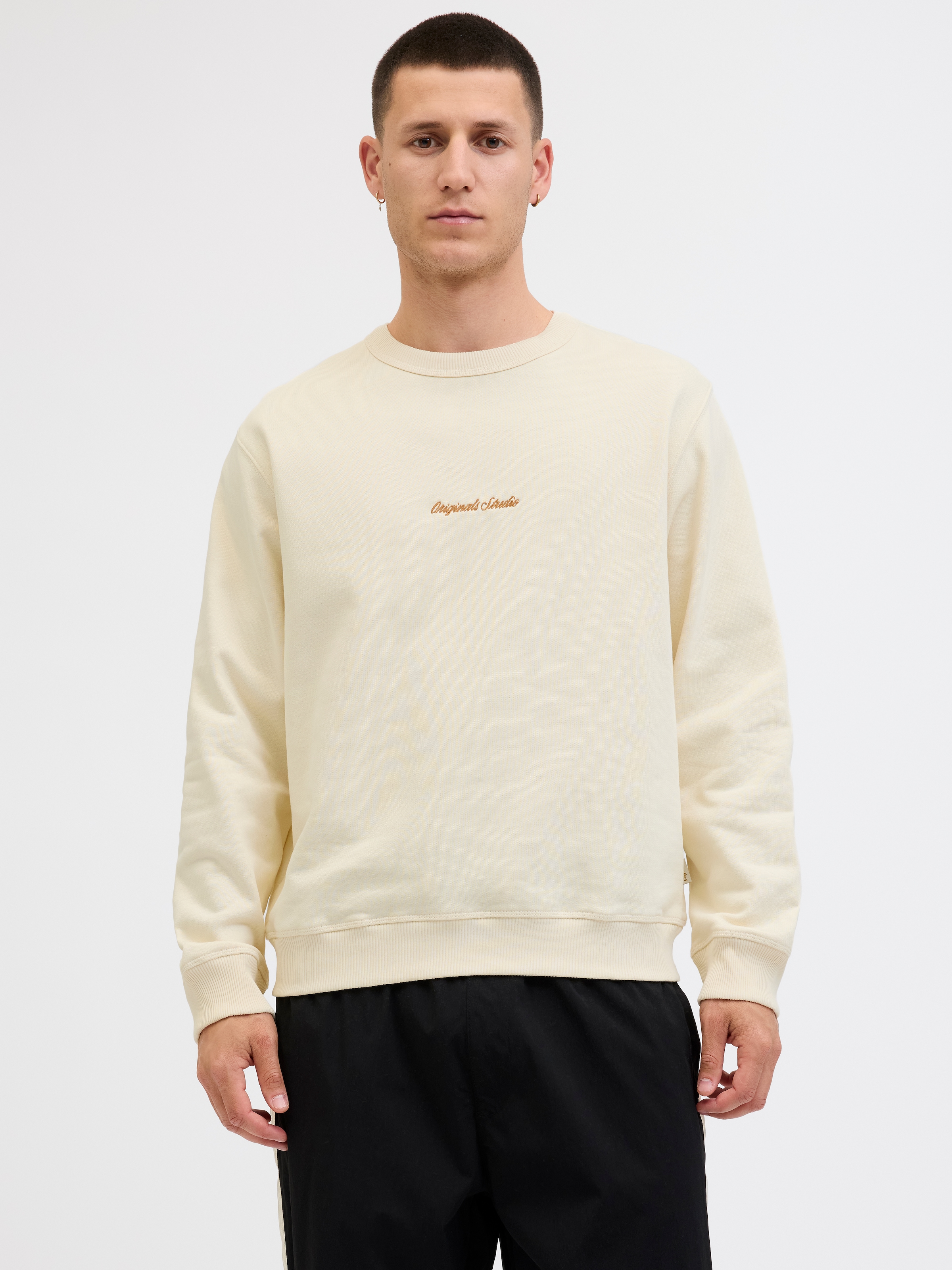 Jack & Jones Sweatshirt "JORNORREBRO EMB SWEAT CREW NOOS" mit Logo Print günstig online kaufen