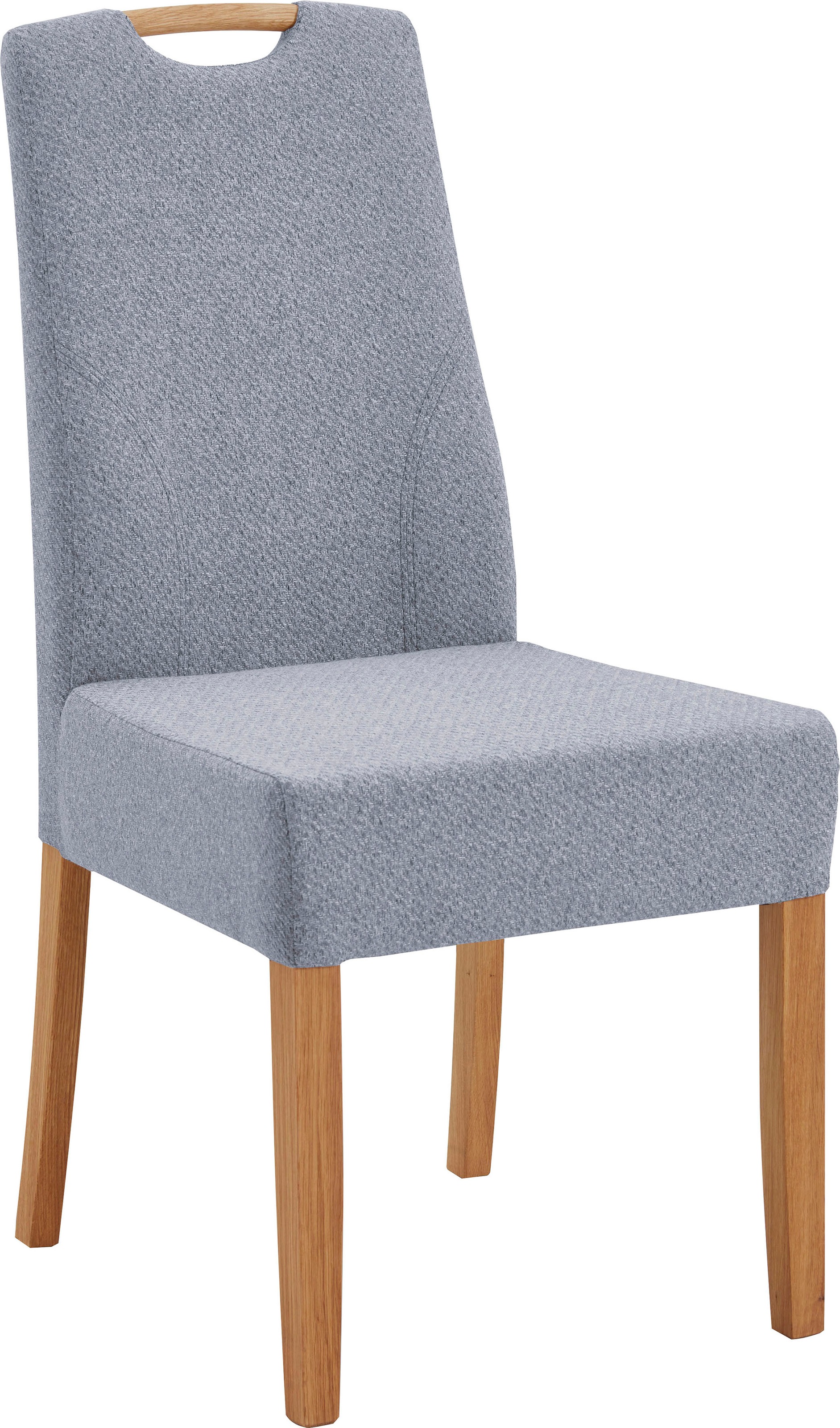 NIEHOFF SITZMÖBEL Esszimmerstuhl "Molino" () Griff im Rücken, 2er-Set, Füße günstig online kaufen