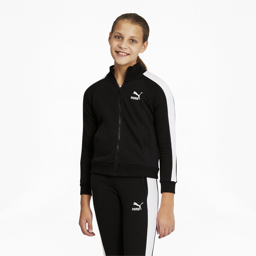 PUMA Sweatjacke »Classics T7 Trainingsjacke Kinder«