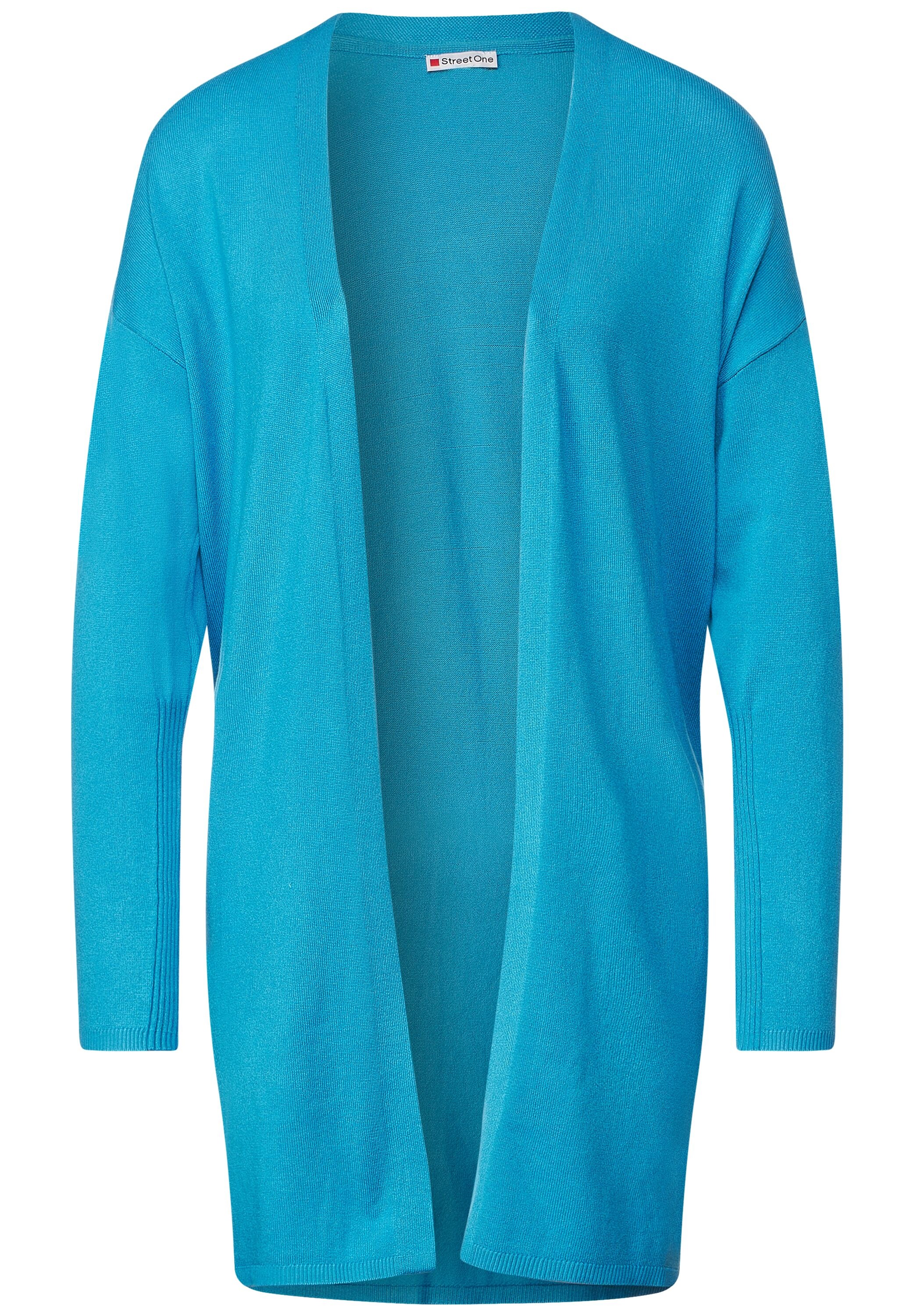 STREET ONE Strickjacke, verschlusslos