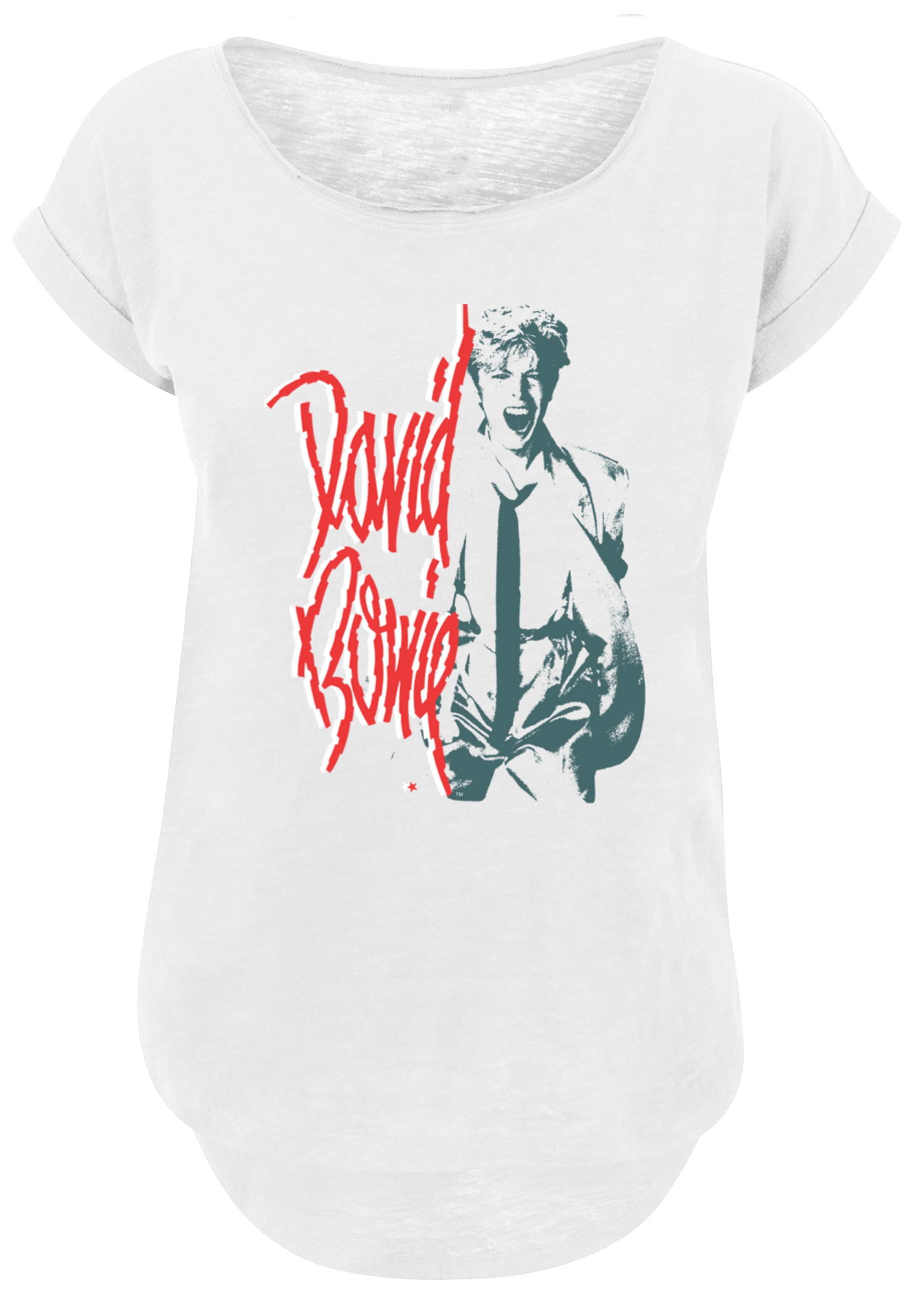 F4NT4STIC T-Shirt "David Bowie Mono Shout", Print günstig online kaufen