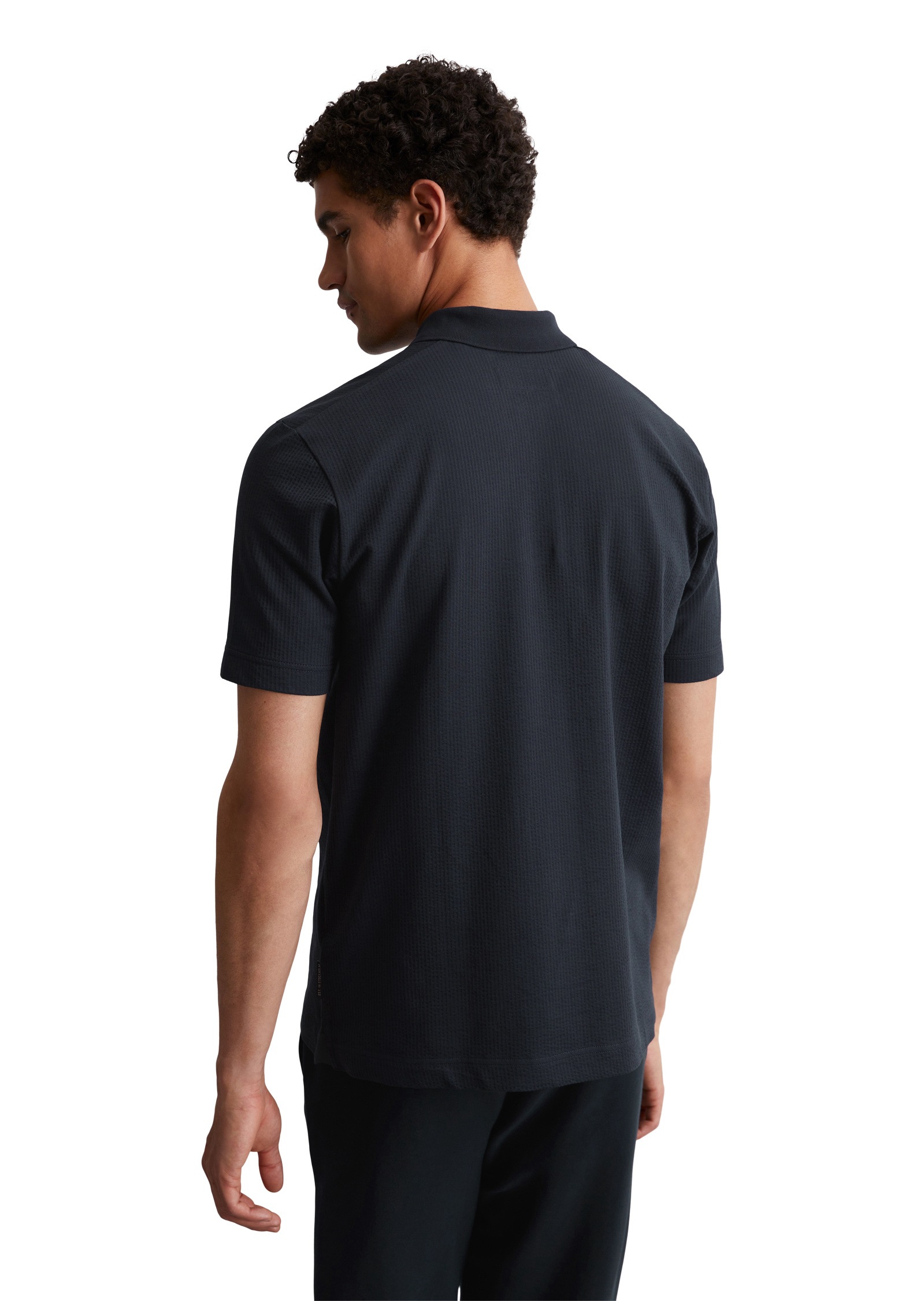 Marc O'Polo Poloshirt »aus Bio-Baumwoll-Mix«