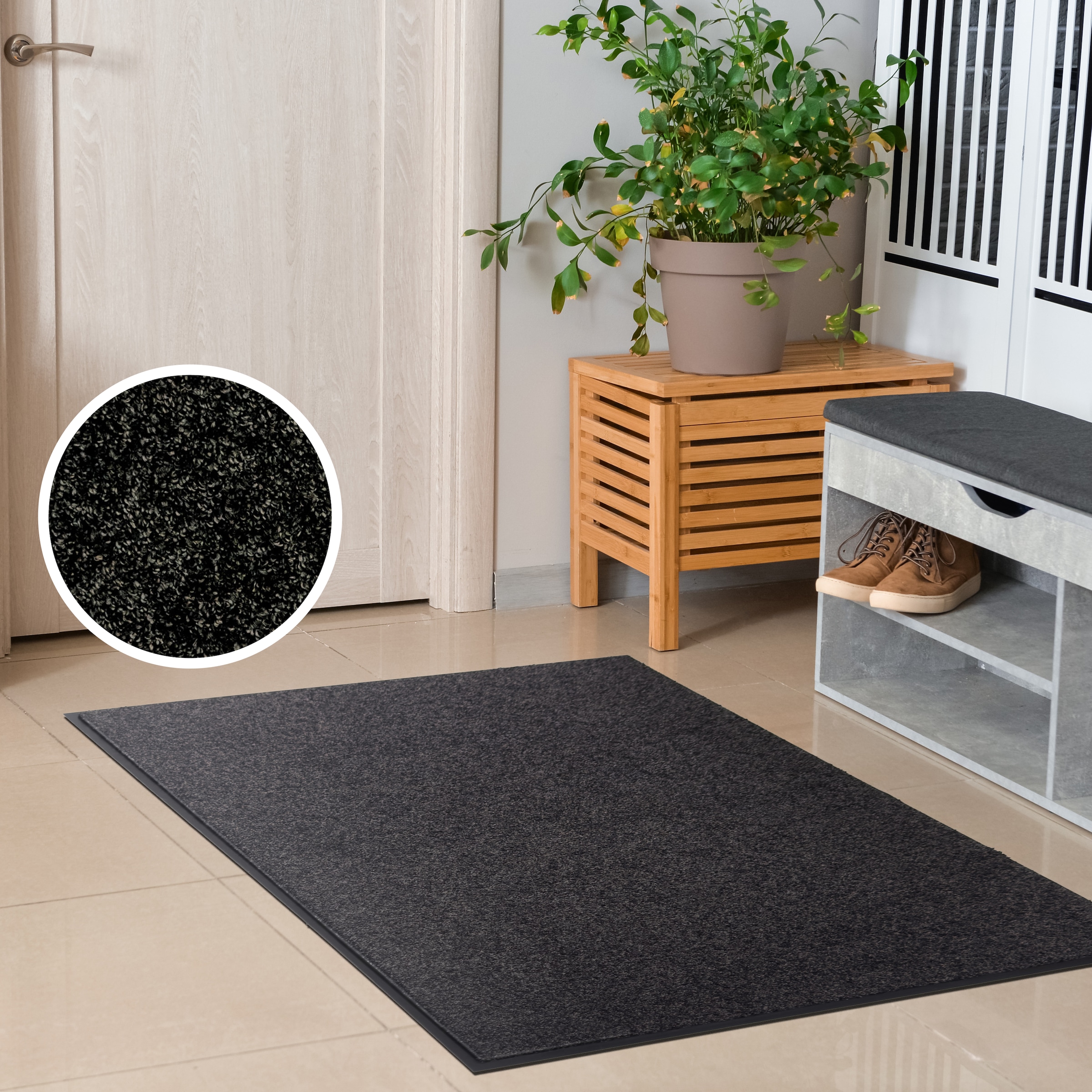 OTTO home Fußmatte "Vianne, Schmutzfangmatte Indoor, für Hausflur und Einga günstig online kaufen