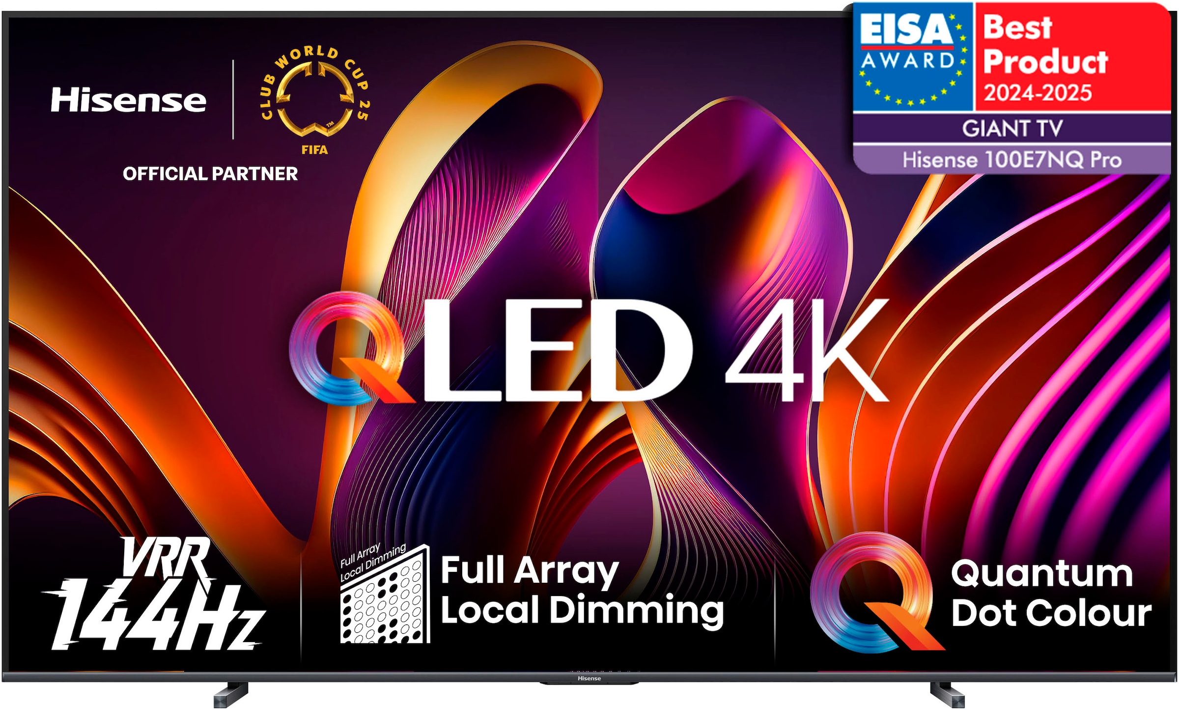 QLED-Fernseher »100E77NQ PRO«, 4K Ultra HD, Smart-TV, 4K UHD, QLED