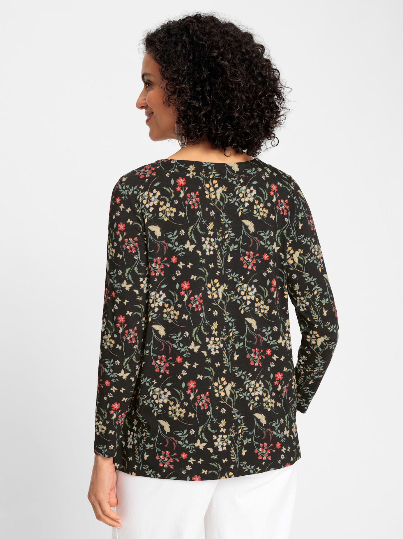 Inspirationen Print-Shirt "Shirttunika", (1 tlg.) günstig online kaufen