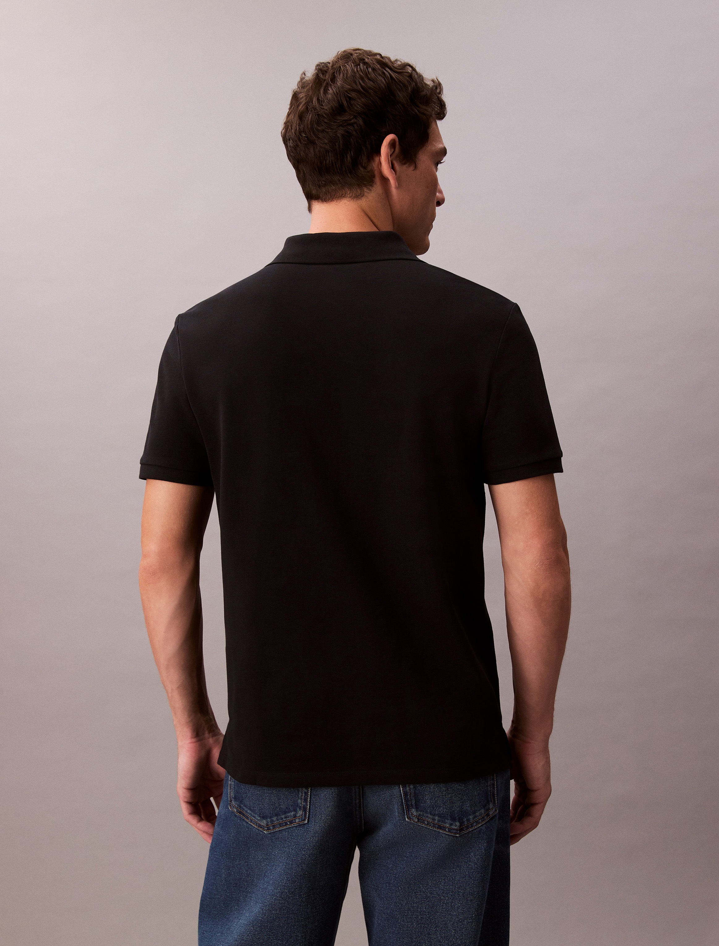 Calvin Klein Jeans Poloshirt "SS CASUAL PIQUE CLASSIC POLO", Mit Rundhalsau günstig online kaufen
