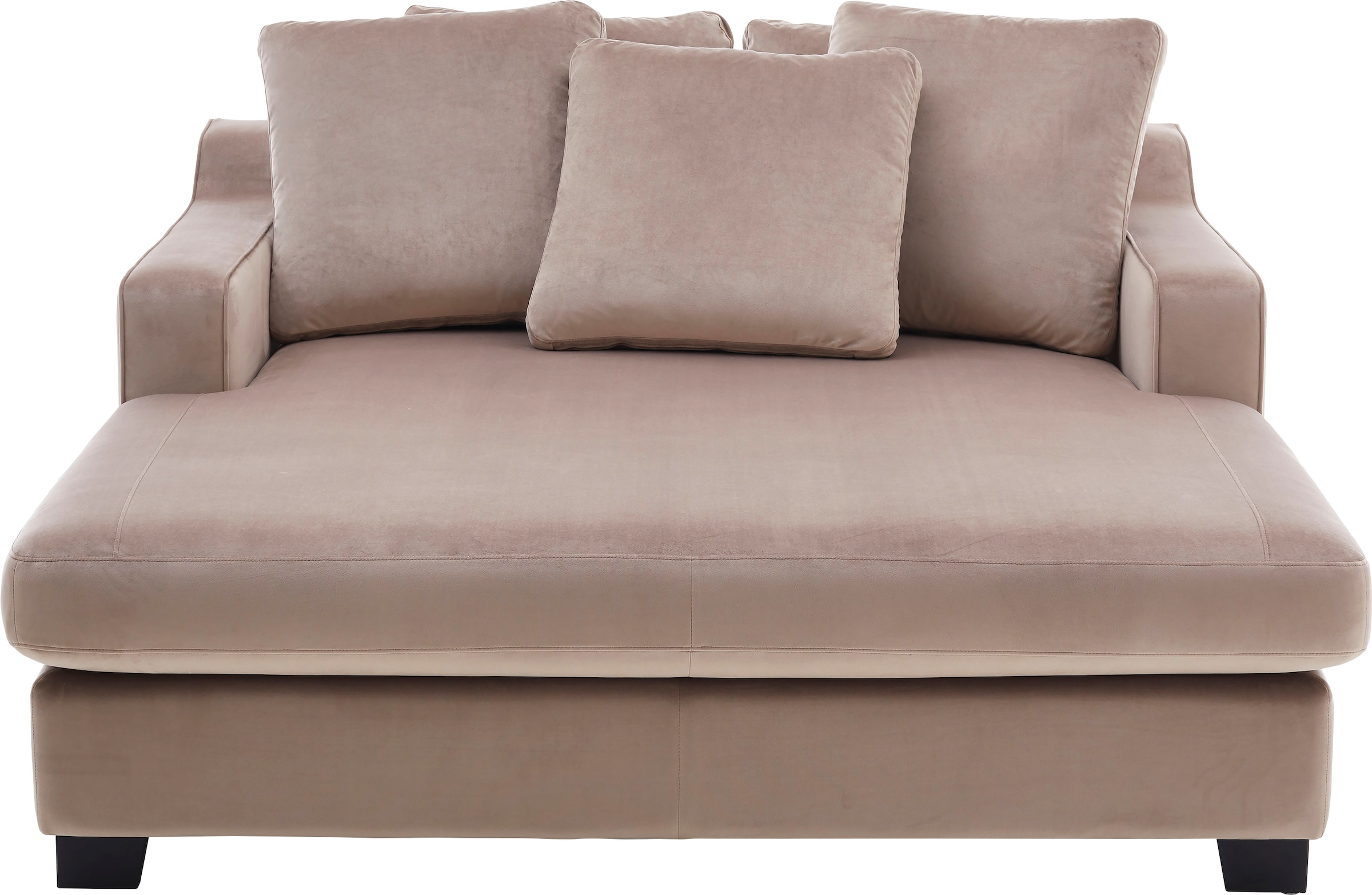 ATLANTIC home collection XXL-Sessel »Nobel«, Megasessel, Loveseat, inkl. 5 Rückenkissen, frei im Raum stellbar