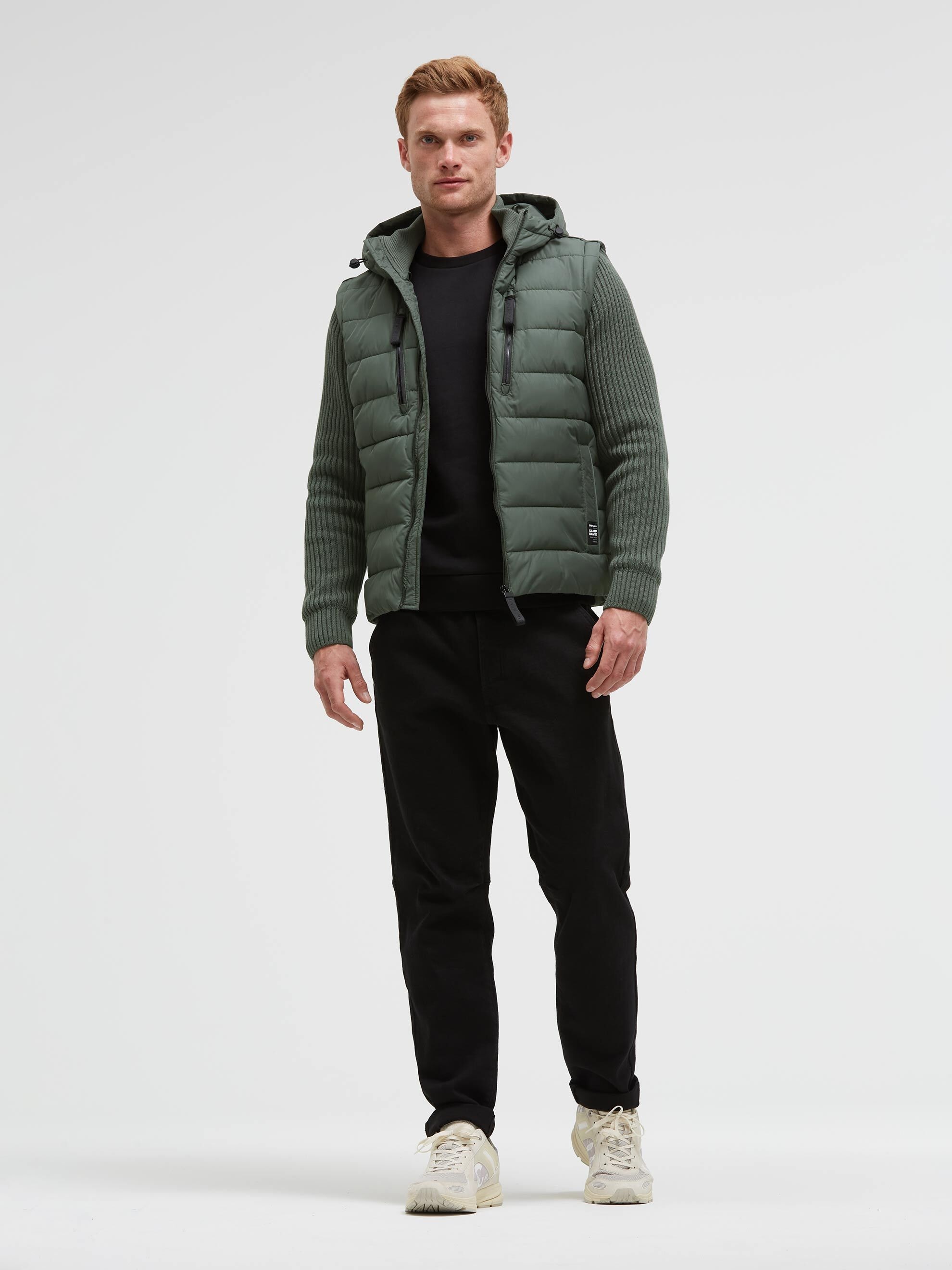 CAMP DAVID Winterjacke mit Kapuze mit Brusttaschen