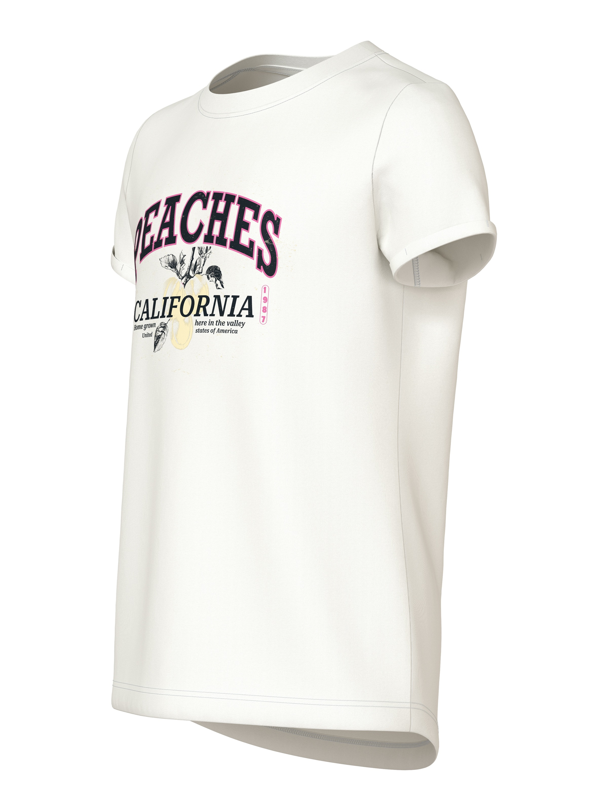 Name It T-Shirt »NKFVIX SS TOP« Baumwollmischung, normal geschnitten