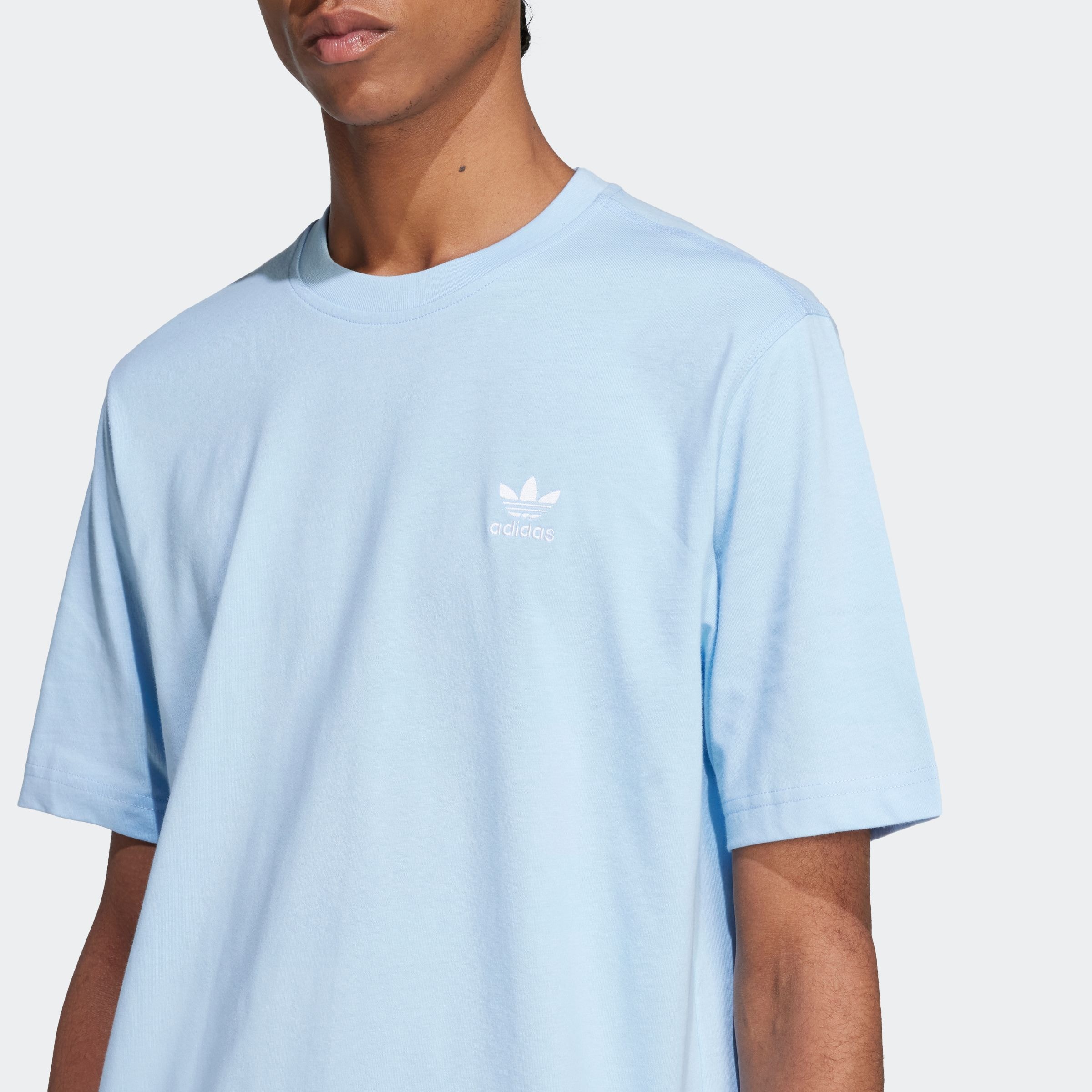 adidas Originals T-Shirt »TREFOIL ESS TEE«, drei Streifen Essentials Shirt mit Trefoil Logo