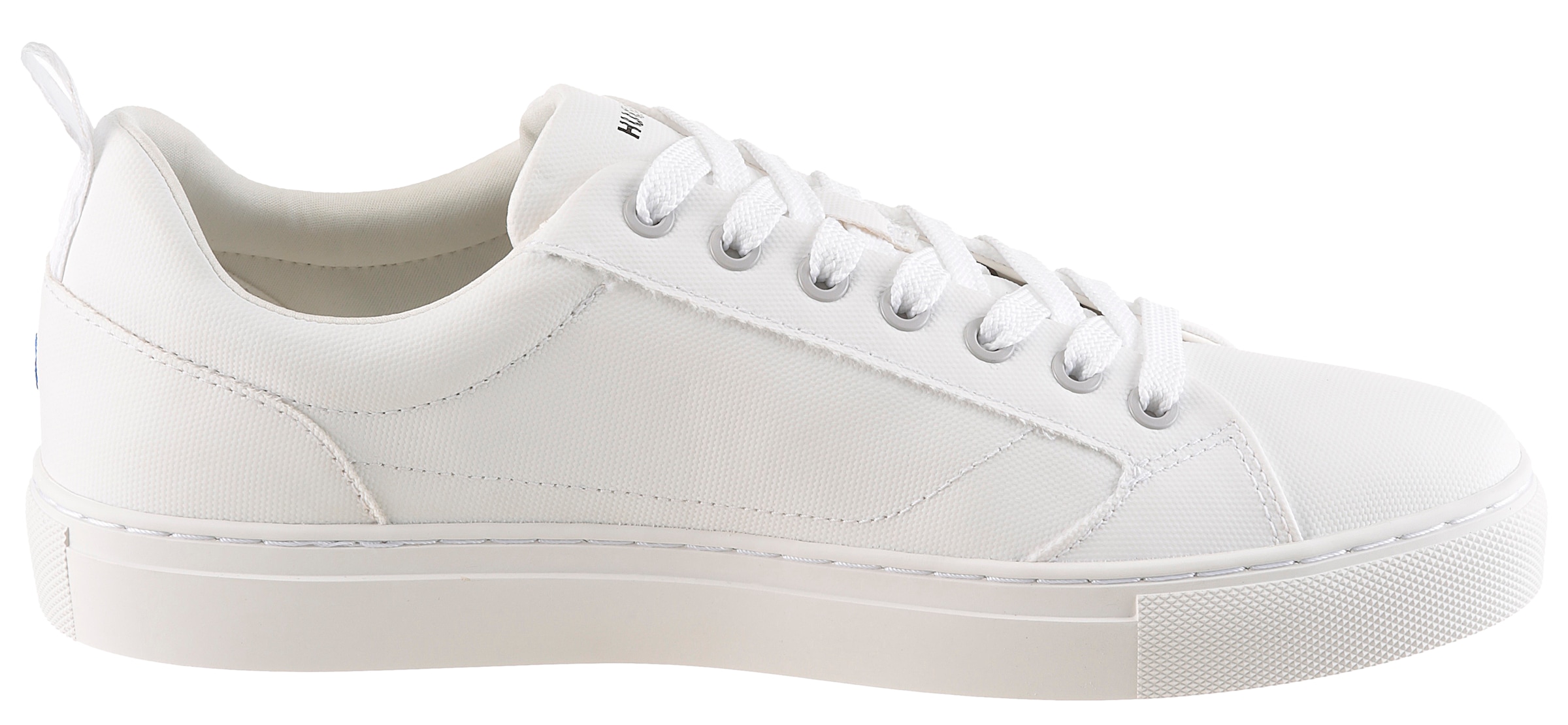 HUGO Blue Sneaker »Morrie tenn«  Schnürschuh, Halbschuh, Freizeitsneaker mit weichem Schaftrand