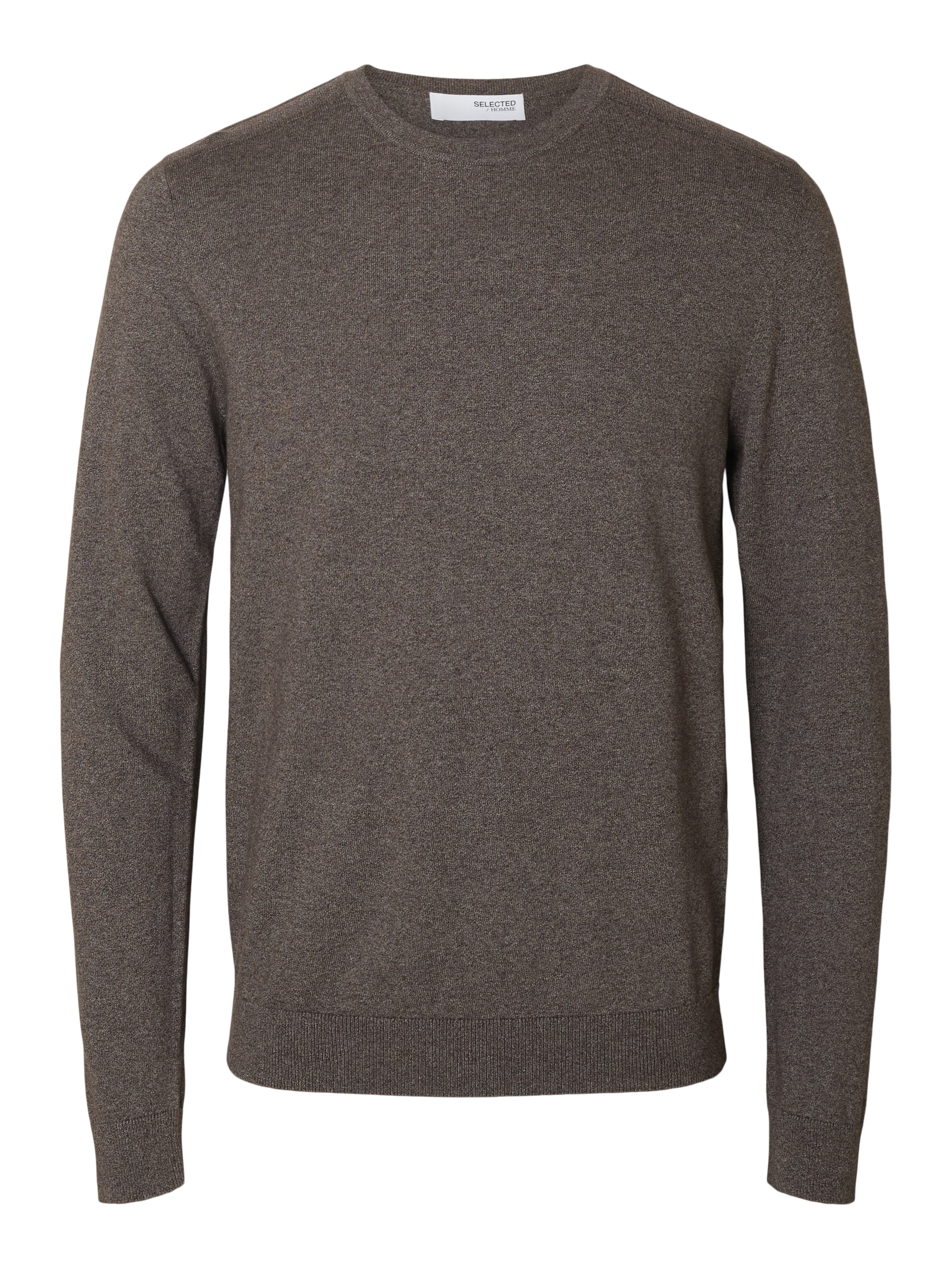 SELECTED HOMME Strickpullover »SLHBERG CREW NECK NOOS«