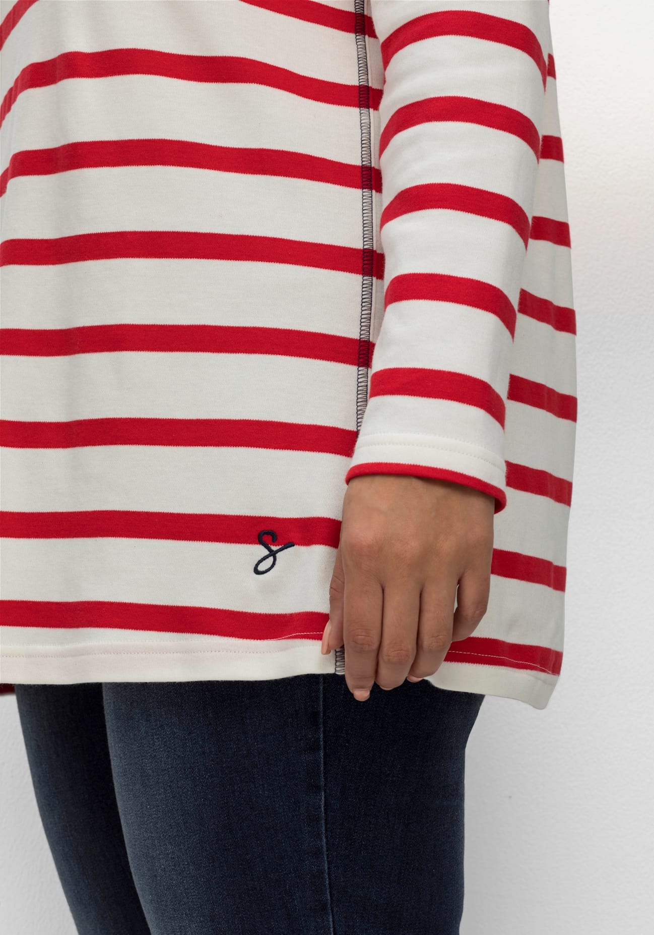 Sheego Langarmshirt »Langarmshirt«, (1 tlg.)