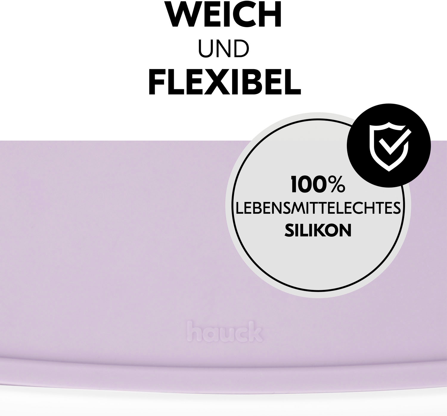 Hauck Platzset »Highchair Tray Mat, Carb Lavender«, für Hochstuhl-Essbretter